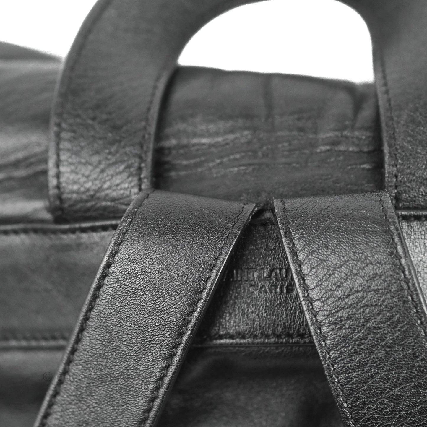 Saint Laurent Festival Fringe Backpack Black Calfskin
