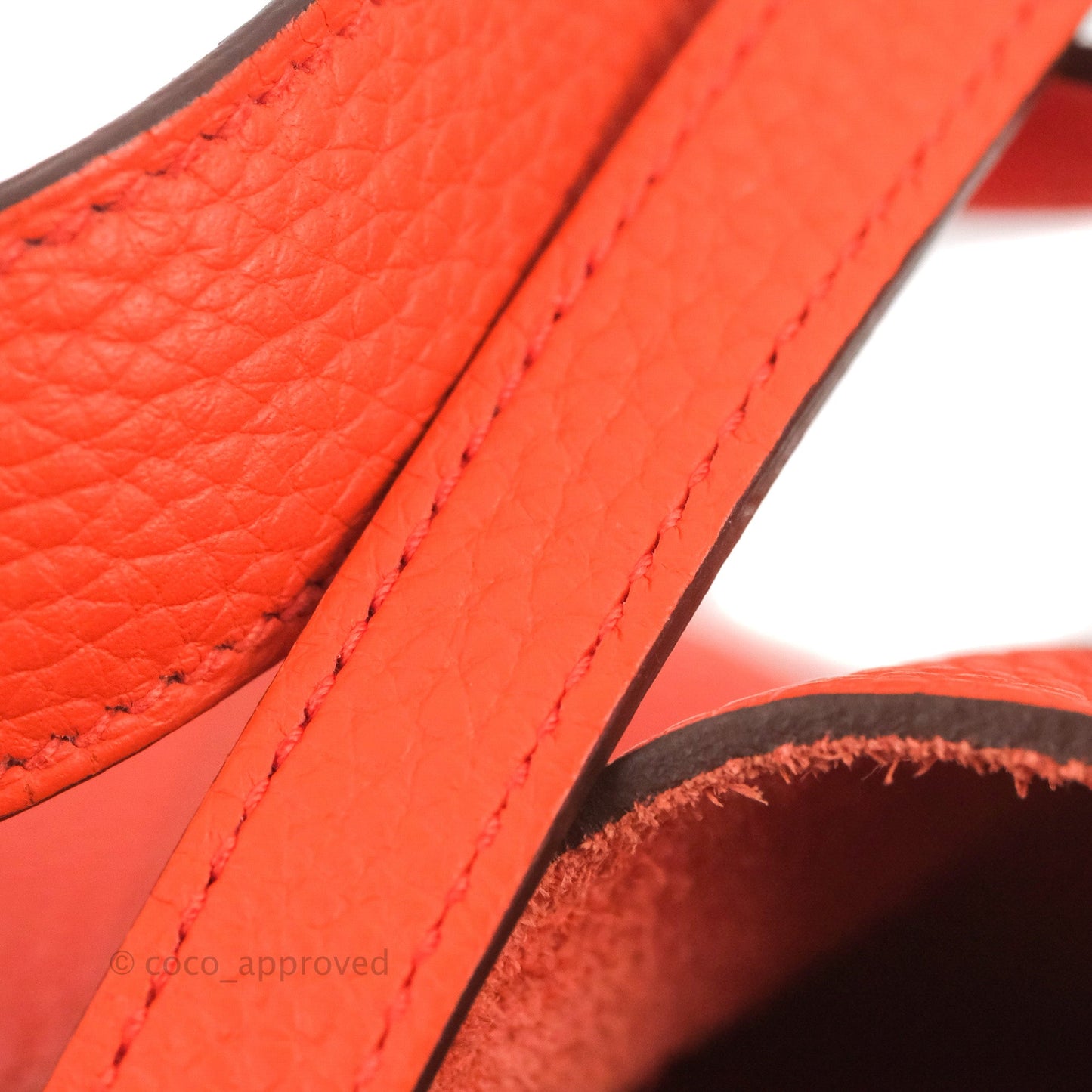 Hermès Picotin 22 Orange Clemence Palladium Hardware