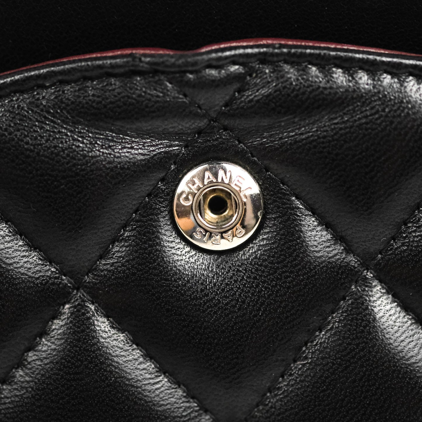 Chanel Jumbo Double Flap Black Lambskin Silver Hardware⁣⁣