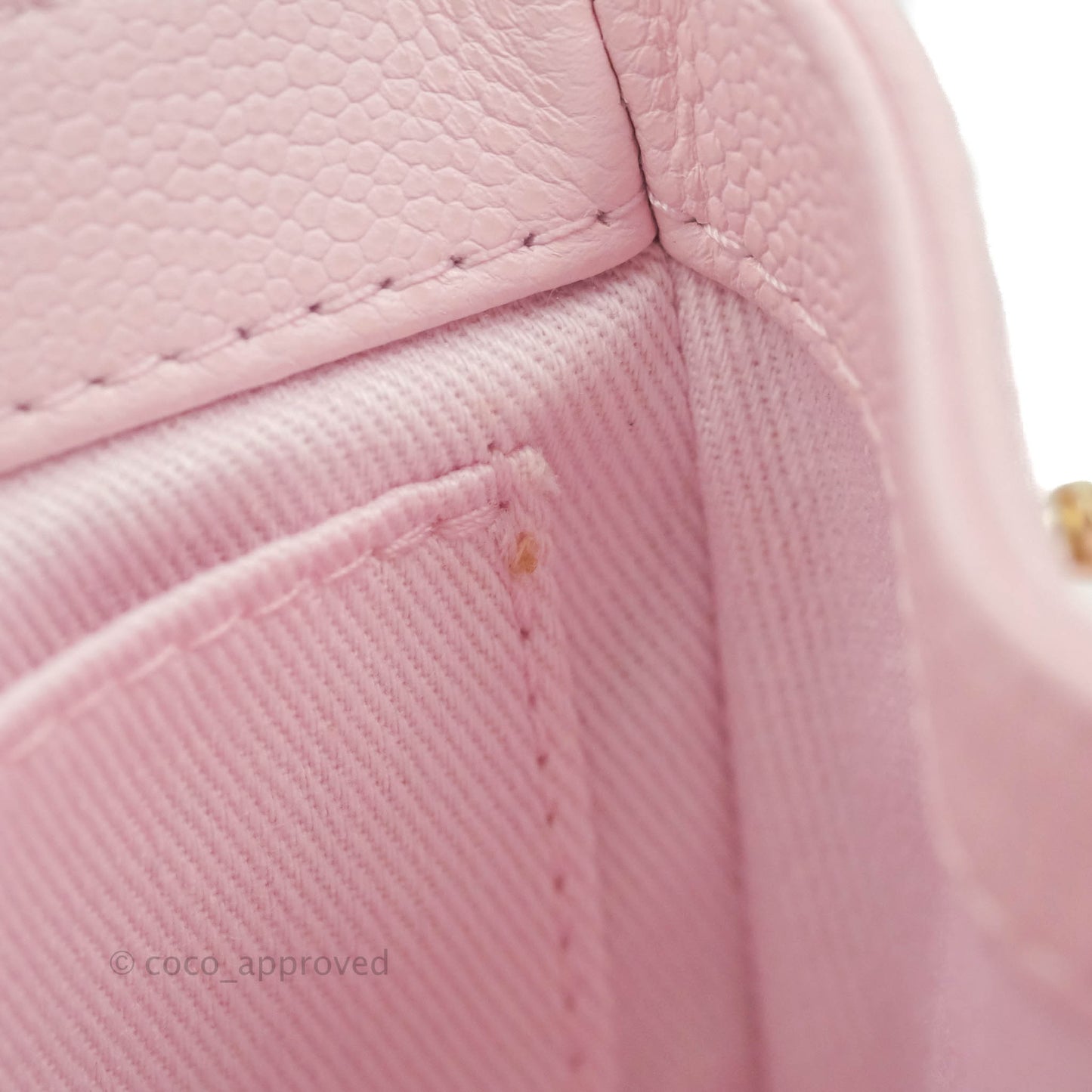 Chanel Quilted Small Business Affinity Flap Pink Caviar Gold Hardware