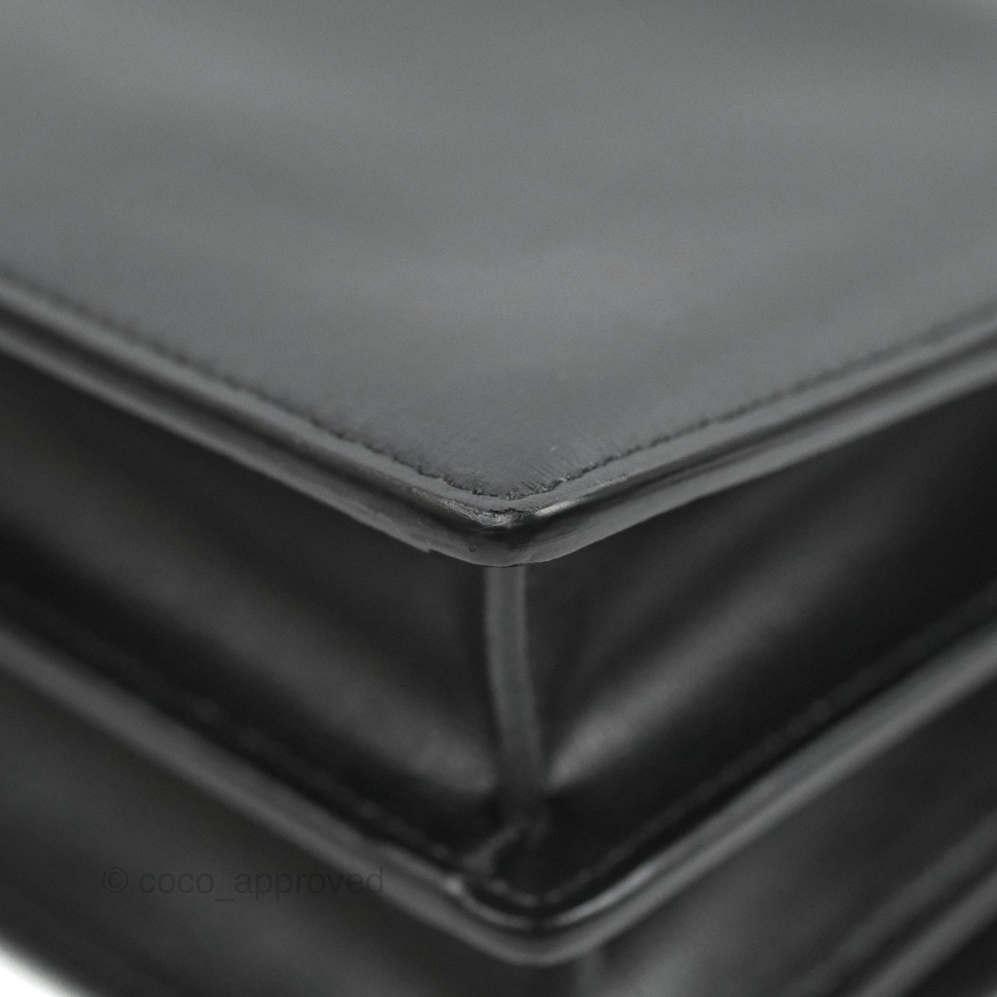 Saint Laurent Sunset Medium So Black Calfskin