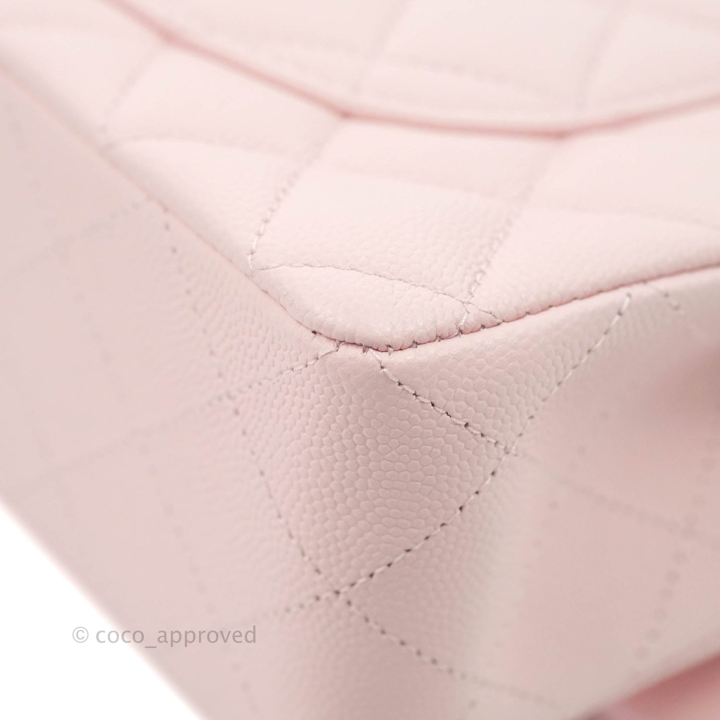 Chanel Classic Small S/M Flap Pink Caviar Gold Hardware 22S