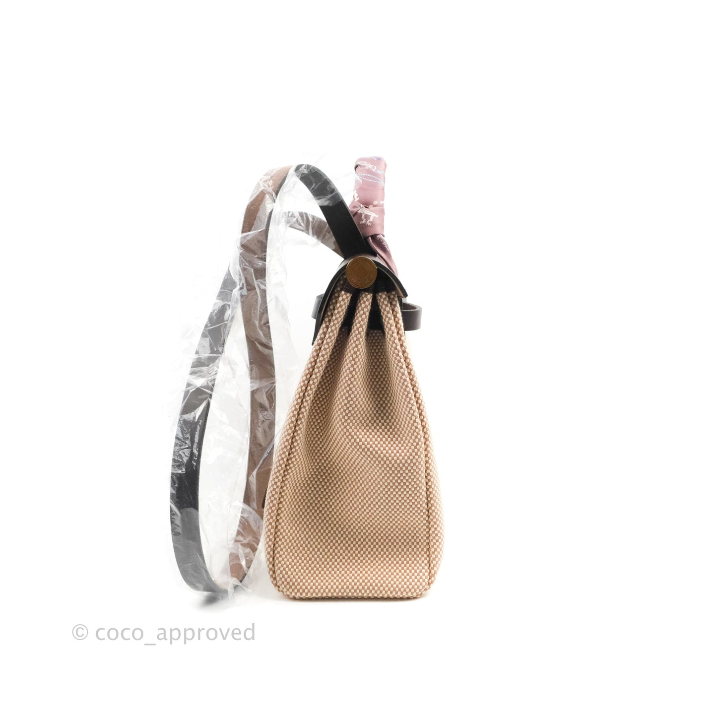 Hermès Herbag Zip 31 Hunter Cowskin/ Viking Criss Gold Hardware