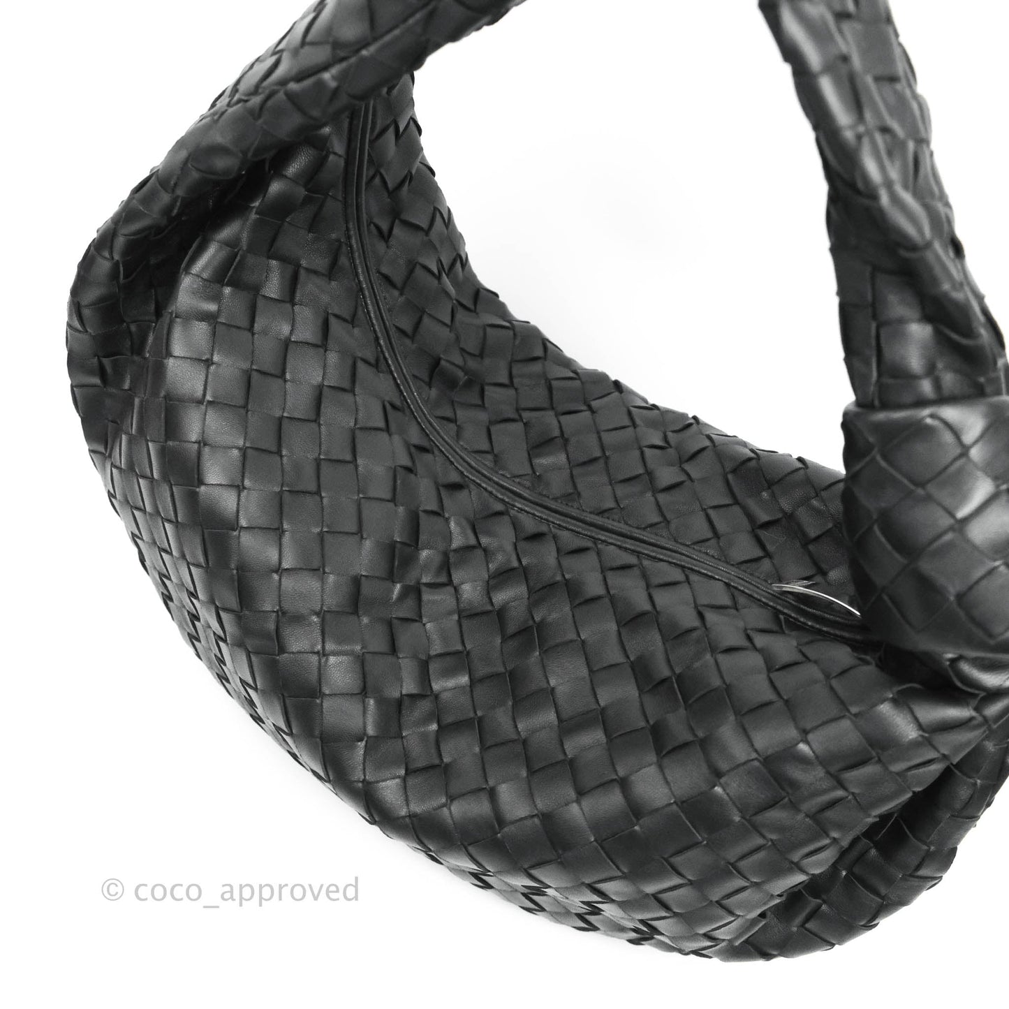 Bottega Veneta Nappa Intrecciato Medium BV Jodie Black