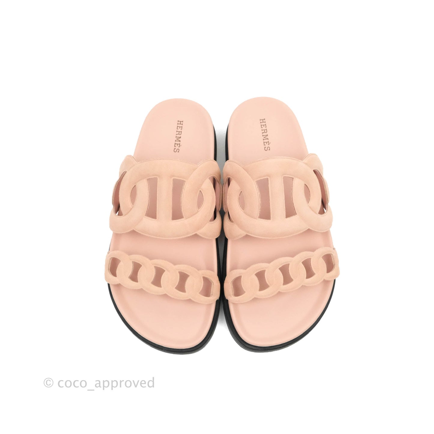 Hermes Extra Sandal Rose Opaline Size 36.5