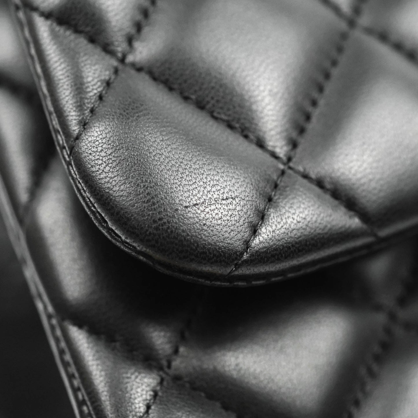 Chanel Jumbo Double Flap Black Lambskin Silver Hardware⁣⁣