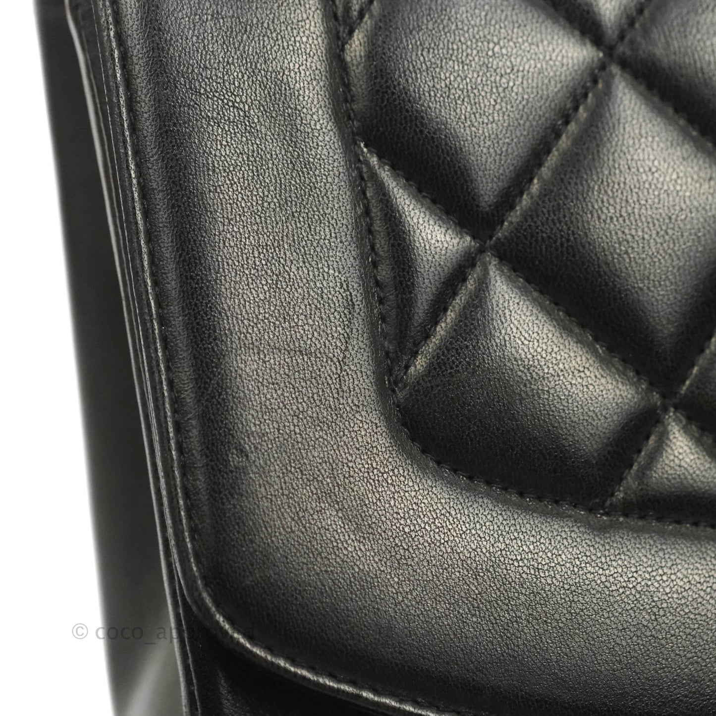 Chanel Vintage Quilted Medium Classic Diana Flap Bag Black Lambskin 24K Gold Hardware