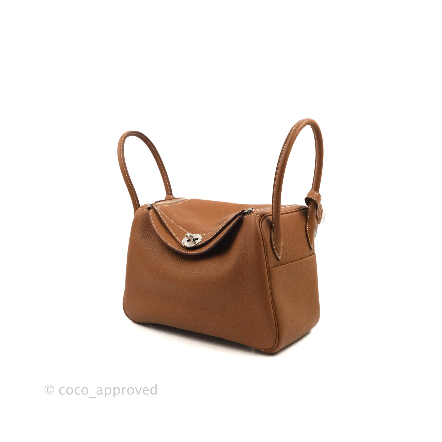Hermès Lindy 26 Gold Clemence Palladium Hardware