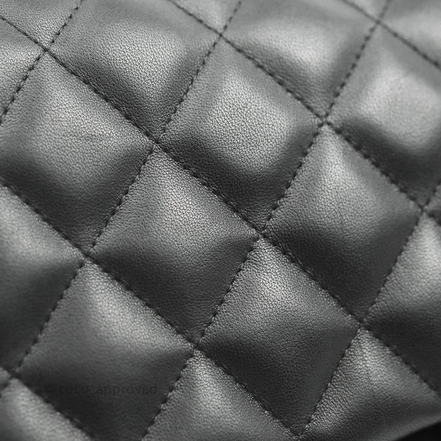 Chanel Jumbo Double Flap Black Lambskin Gold Hardware