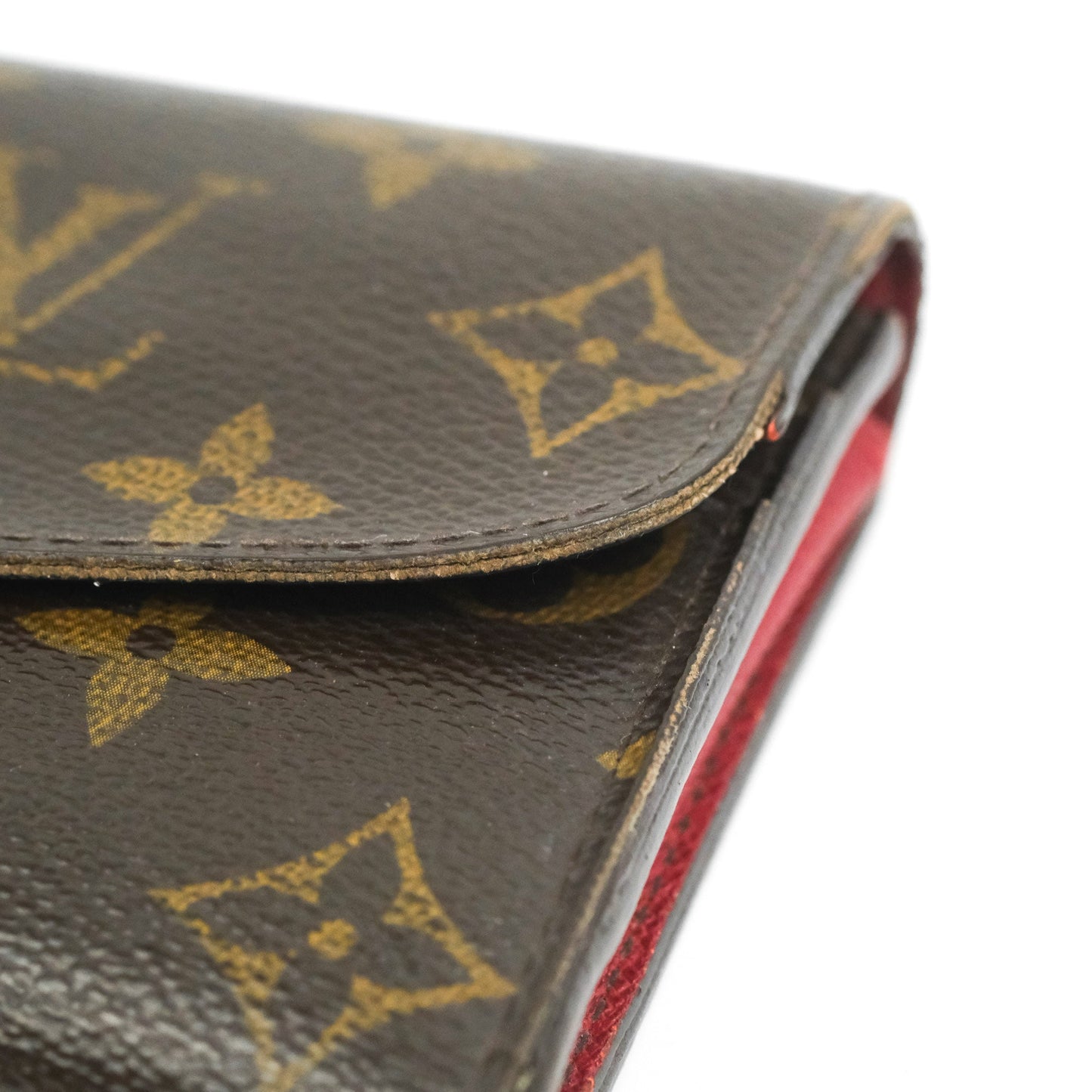 Louis Vuitton Emilie Wallet Monogram Red