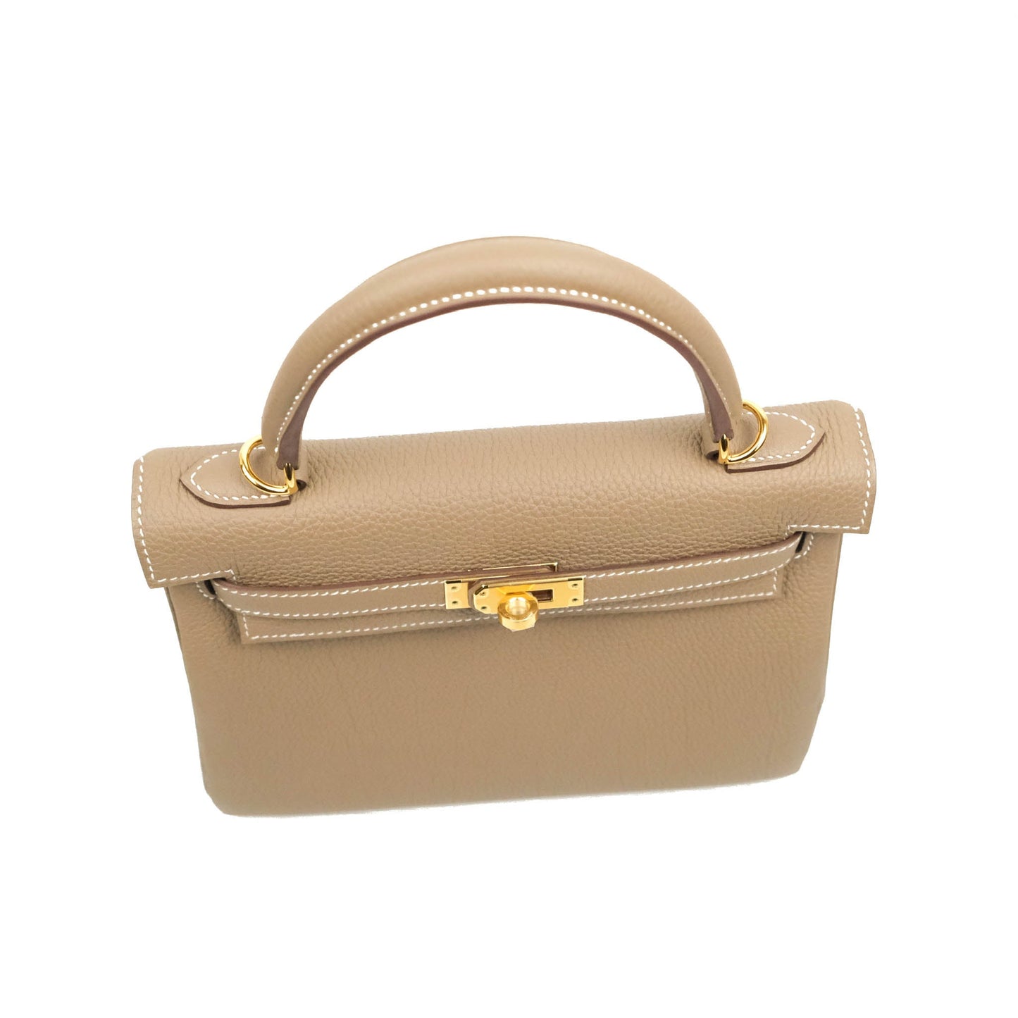 [DM to purchase] Hermès Retourne Kelly 25 Etoupe 18 Veau Togo Gold Hardware