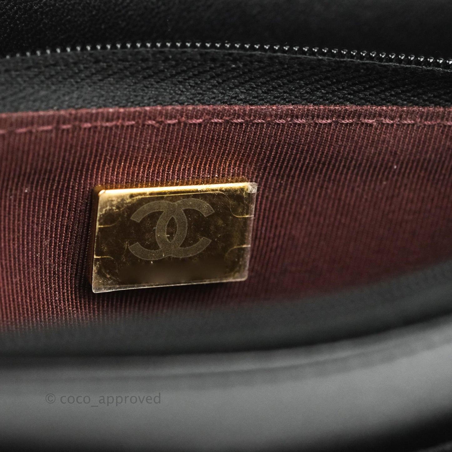 Chanel Quilted Classic Wallet on Chain WOC Black Lambskin Gold Hardware