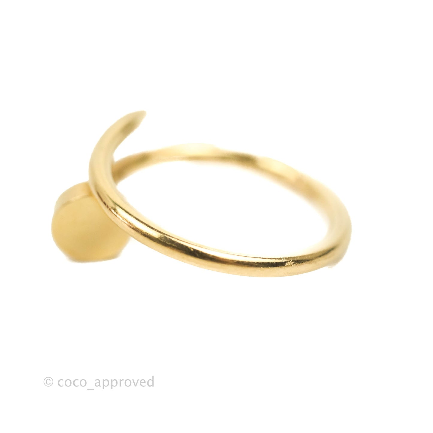 Cartier Juste Un Clou Ring Yellow Gold Size 50