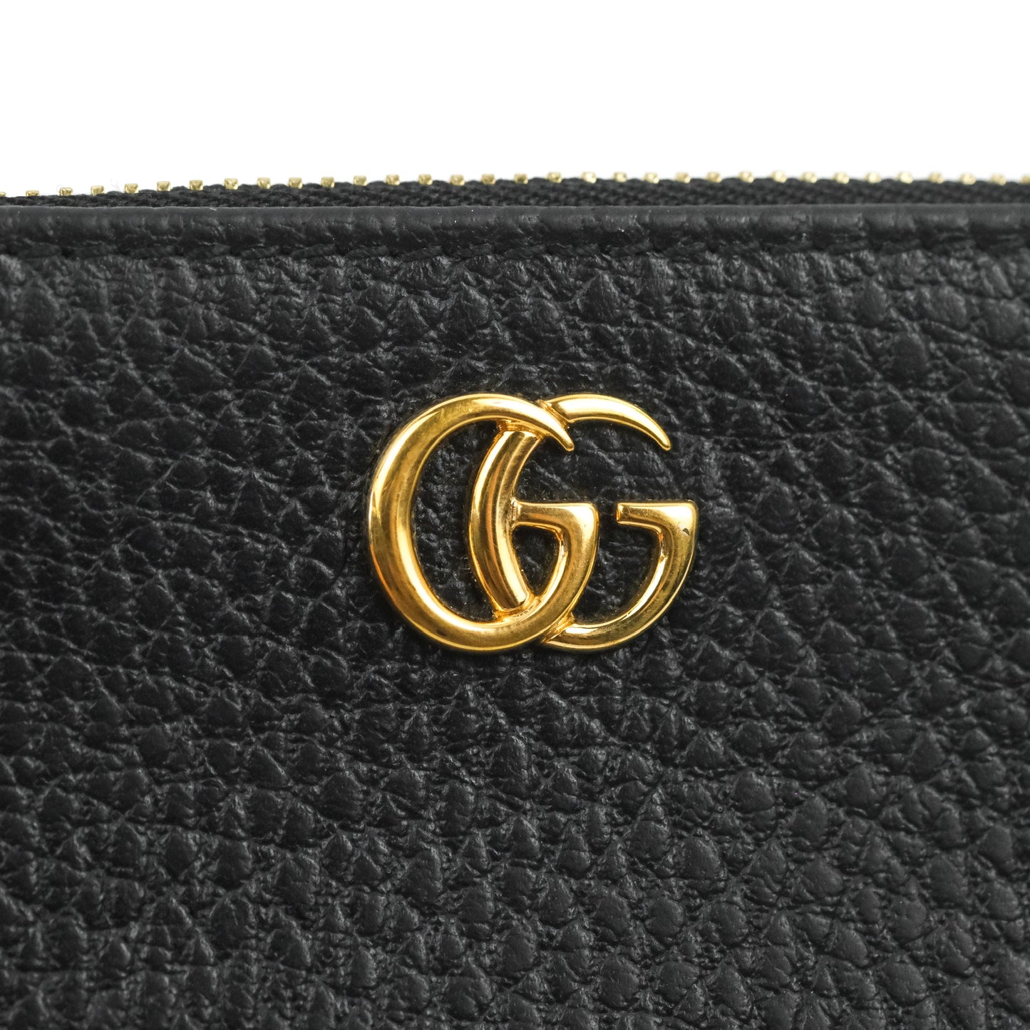 Gucci Marmont Zipped Card Holder Black