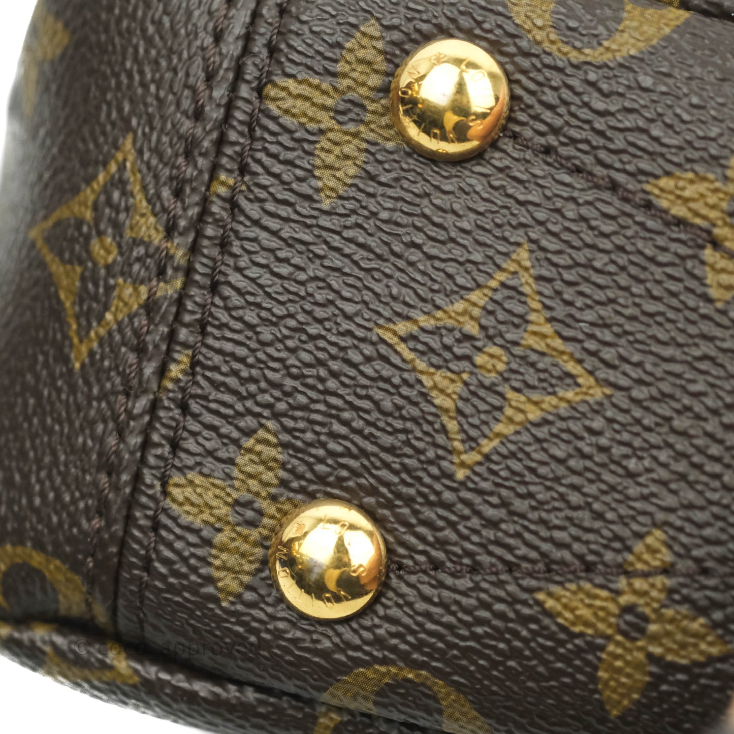 LV Pallas BB Pink Monogram Canvas Shoulder Bag With Twilly
