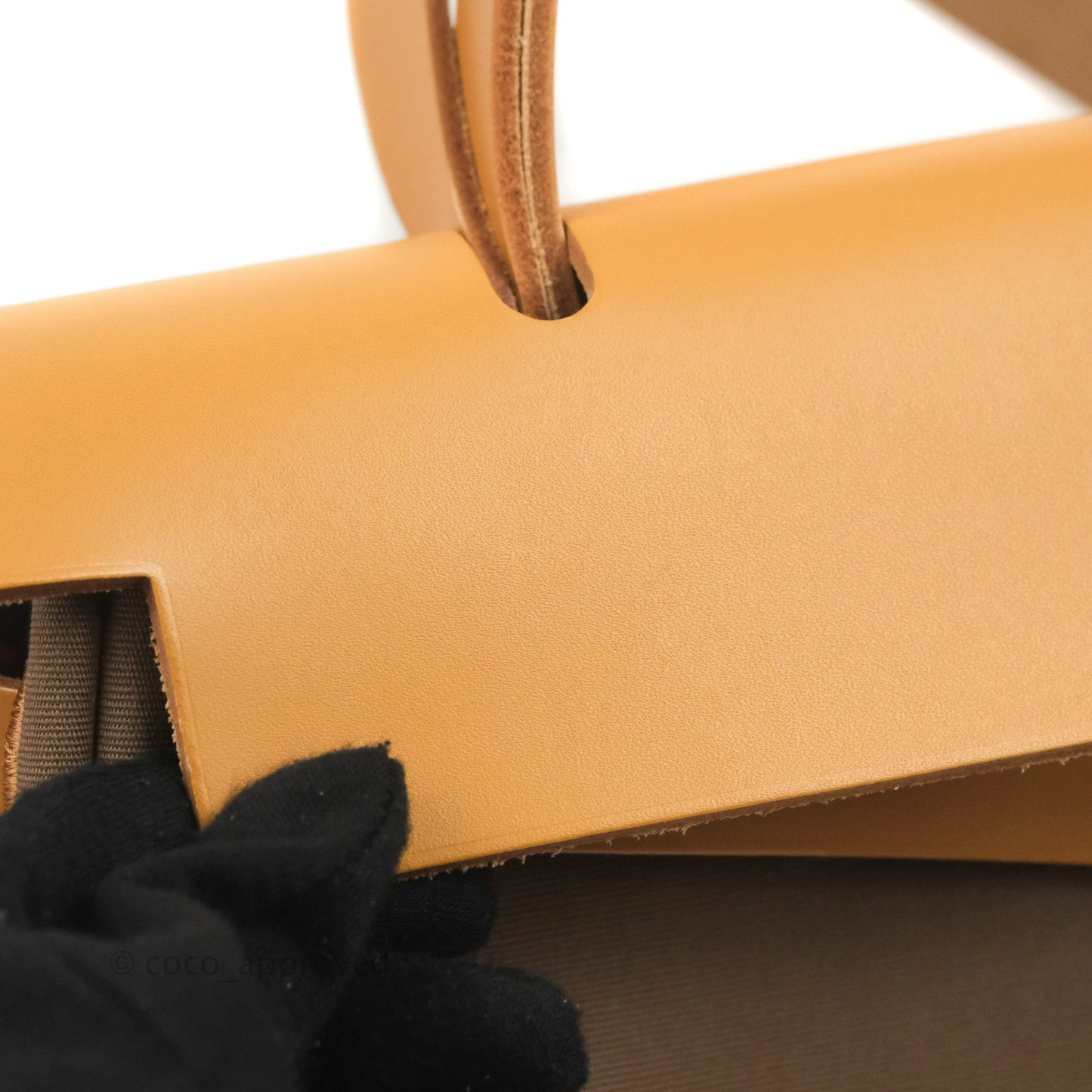 Hermès Herbag Retourne Zip 31 Etoupe-Dune/ Naturel Sable Canvas Gold Hardware