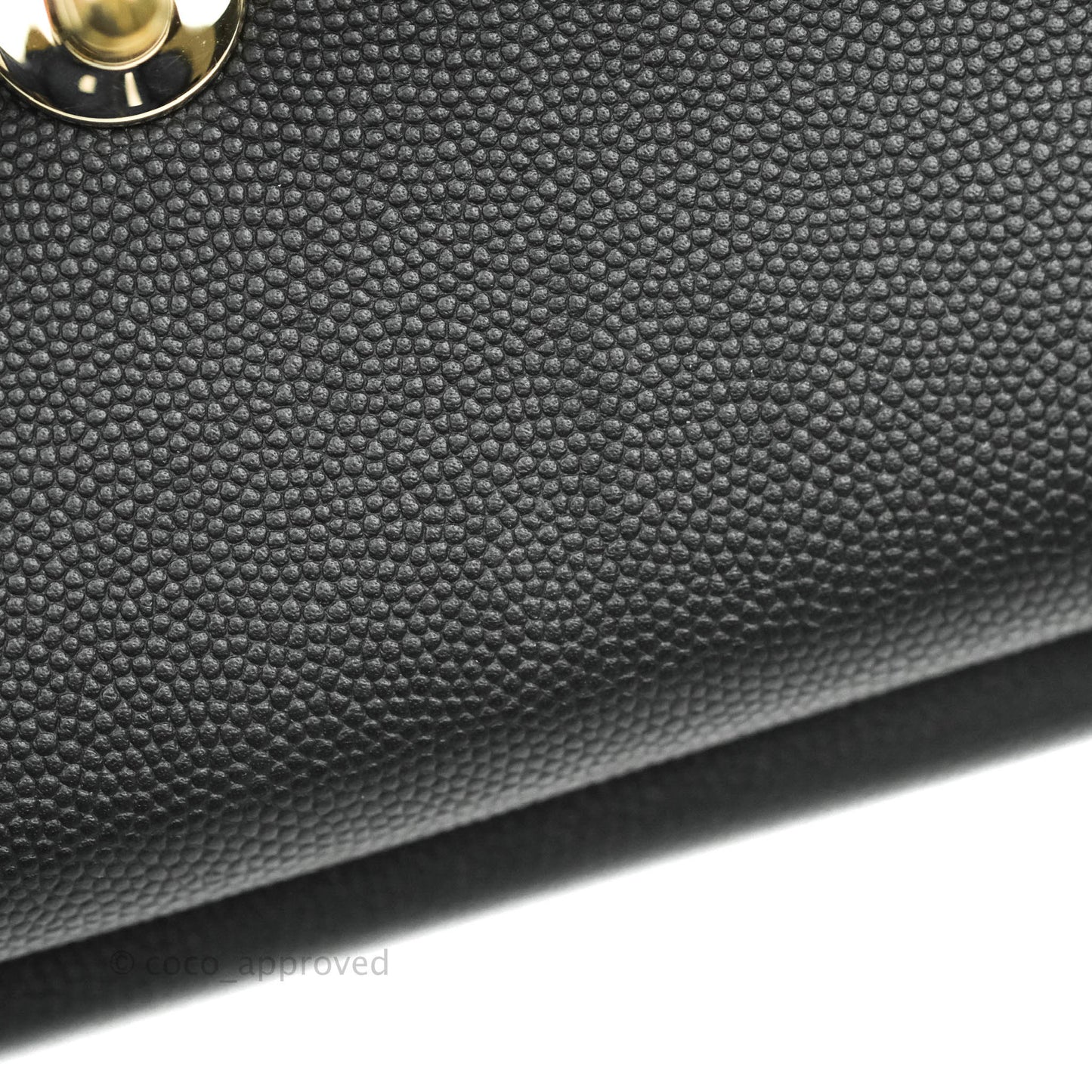 Chanel Quilted Medium Business Affinity Flap Black Caviar Gold Hardware