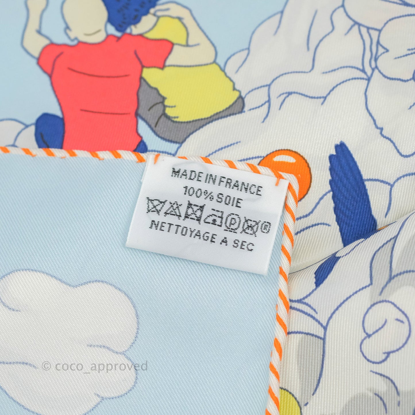Hermès Sur Mon Nuage Scarf 90