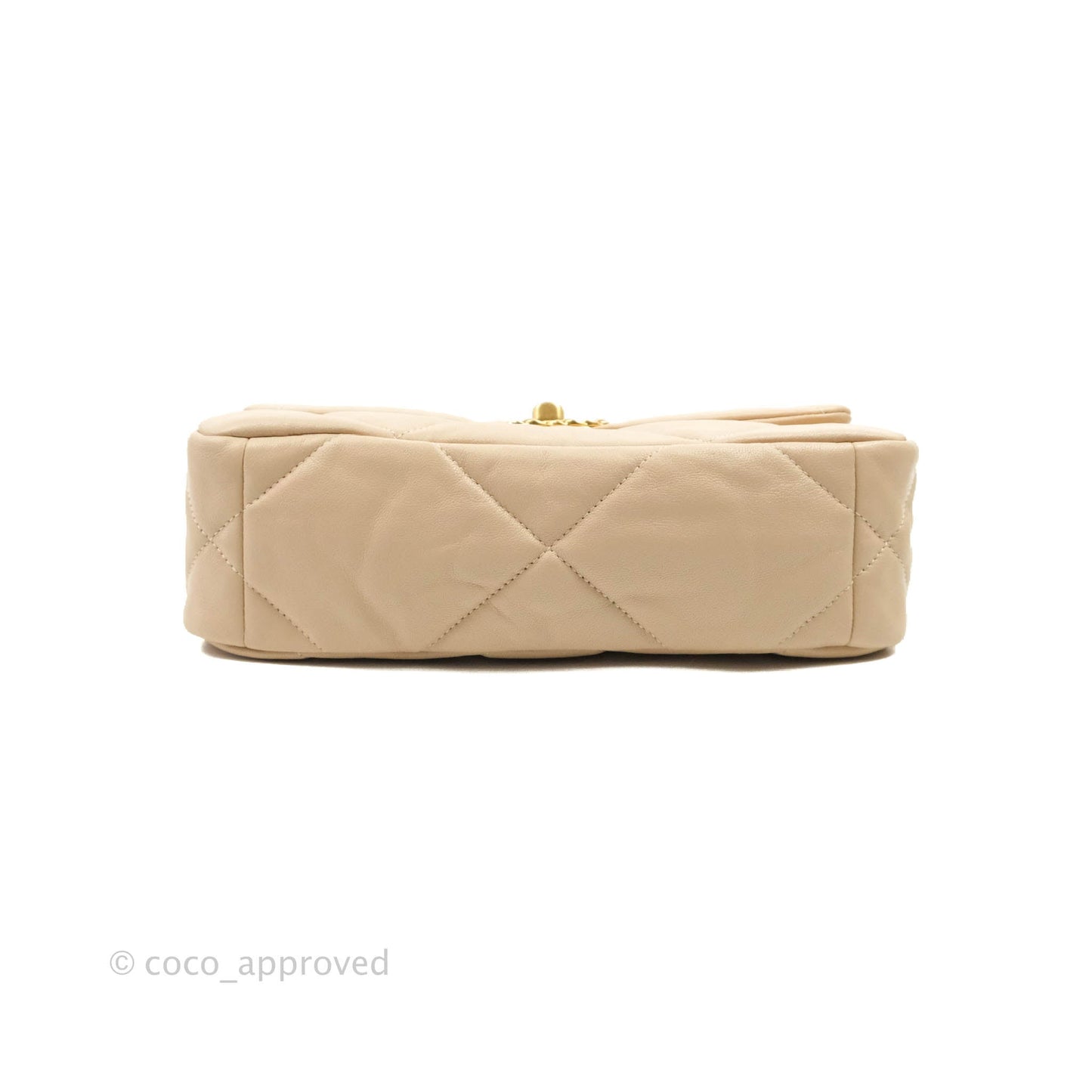 Chanel 19 Small Light Beige Mixed Hardware 20S