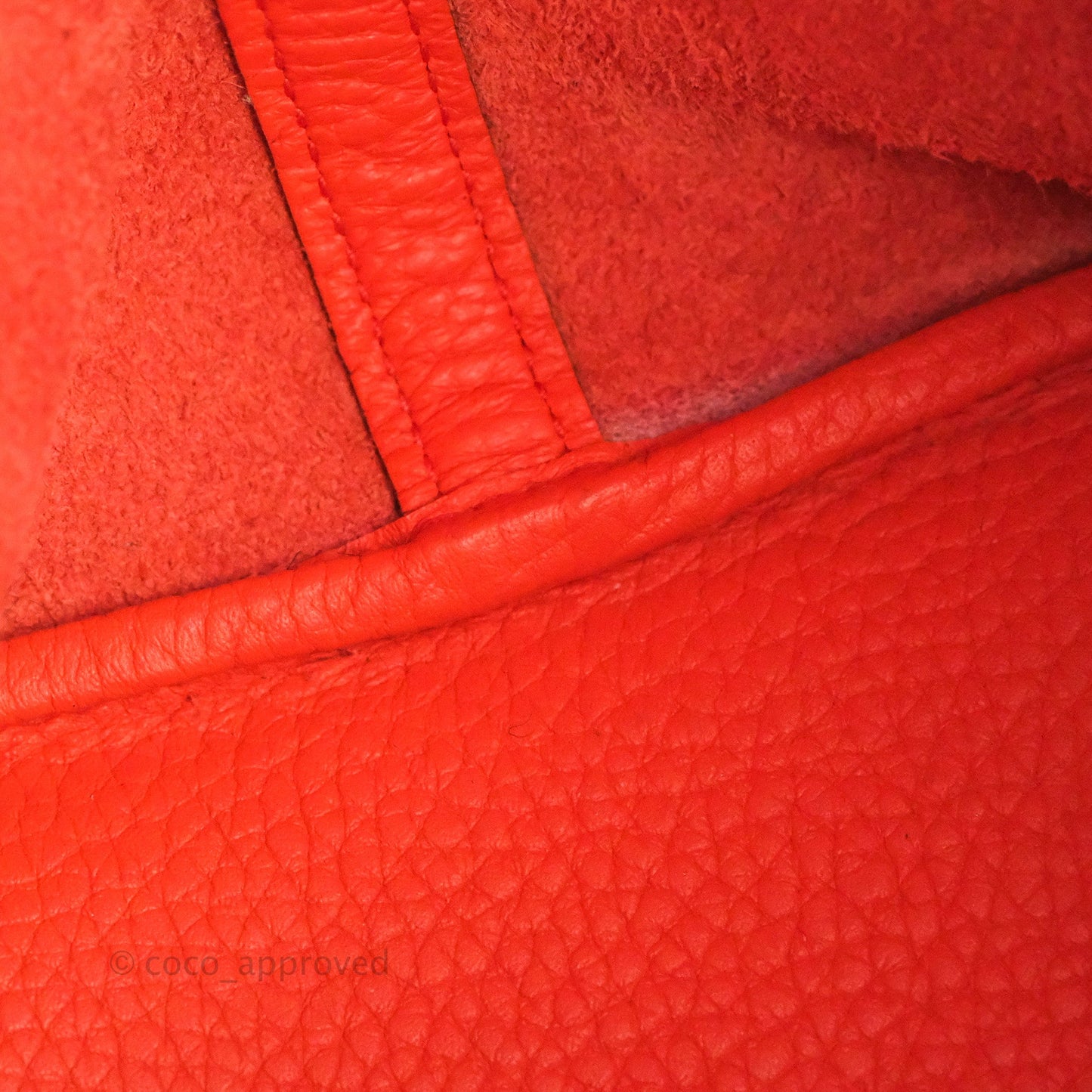 Hermès Picotin 22 Orange Clemence Palladium Hardware