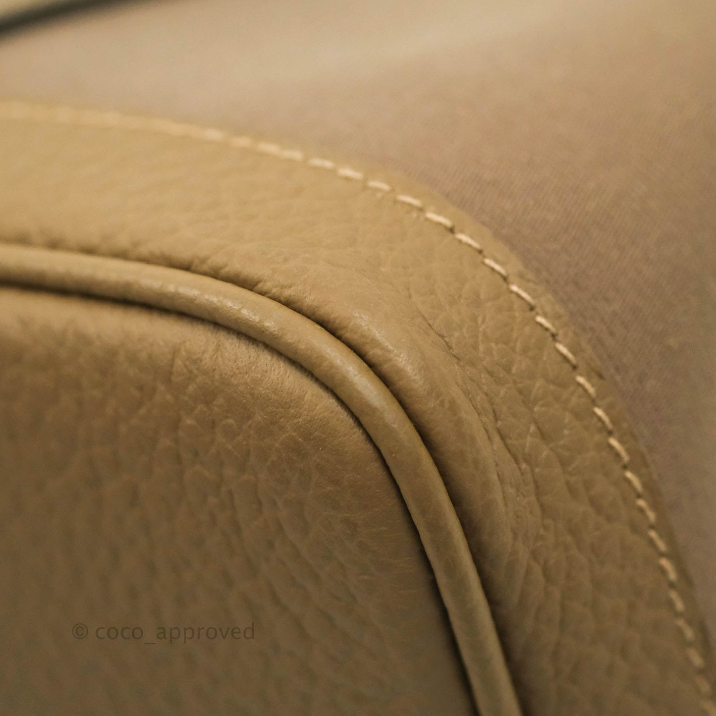 Hermès Garden Party 30 Canvas Brown