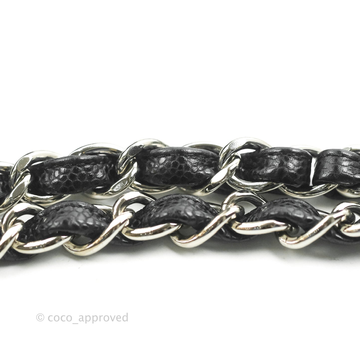 Chanel Jumbo Double Flap Black Caviar Silver Hardware⁣⁣
