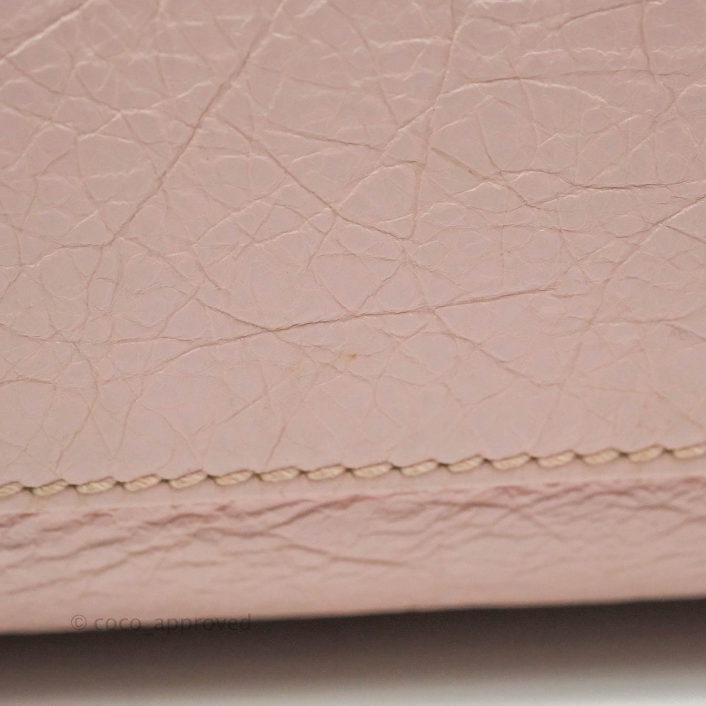 Balenciaga Velo Bag Pale Pink Silver Hardware