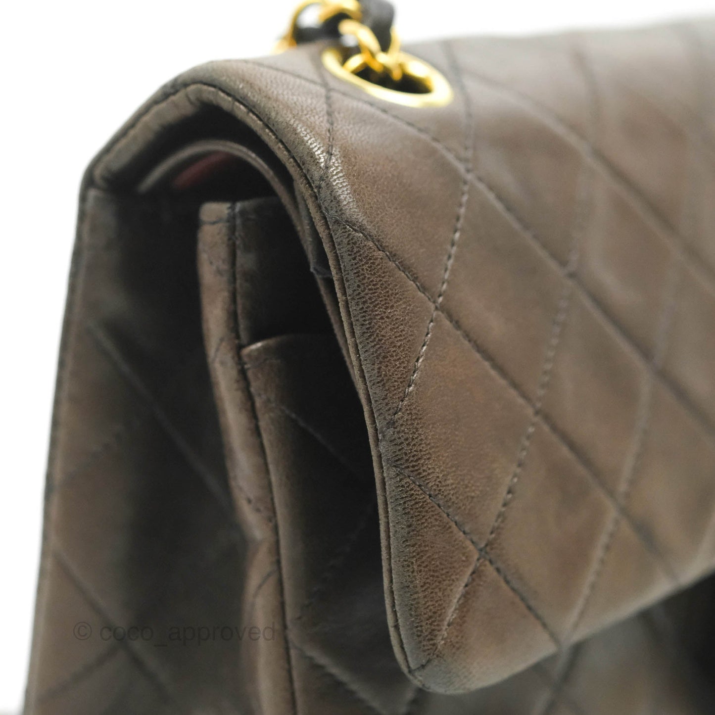 Chanel Classic Vintage Small Flap Black Lambskin 24K Gold Hardware