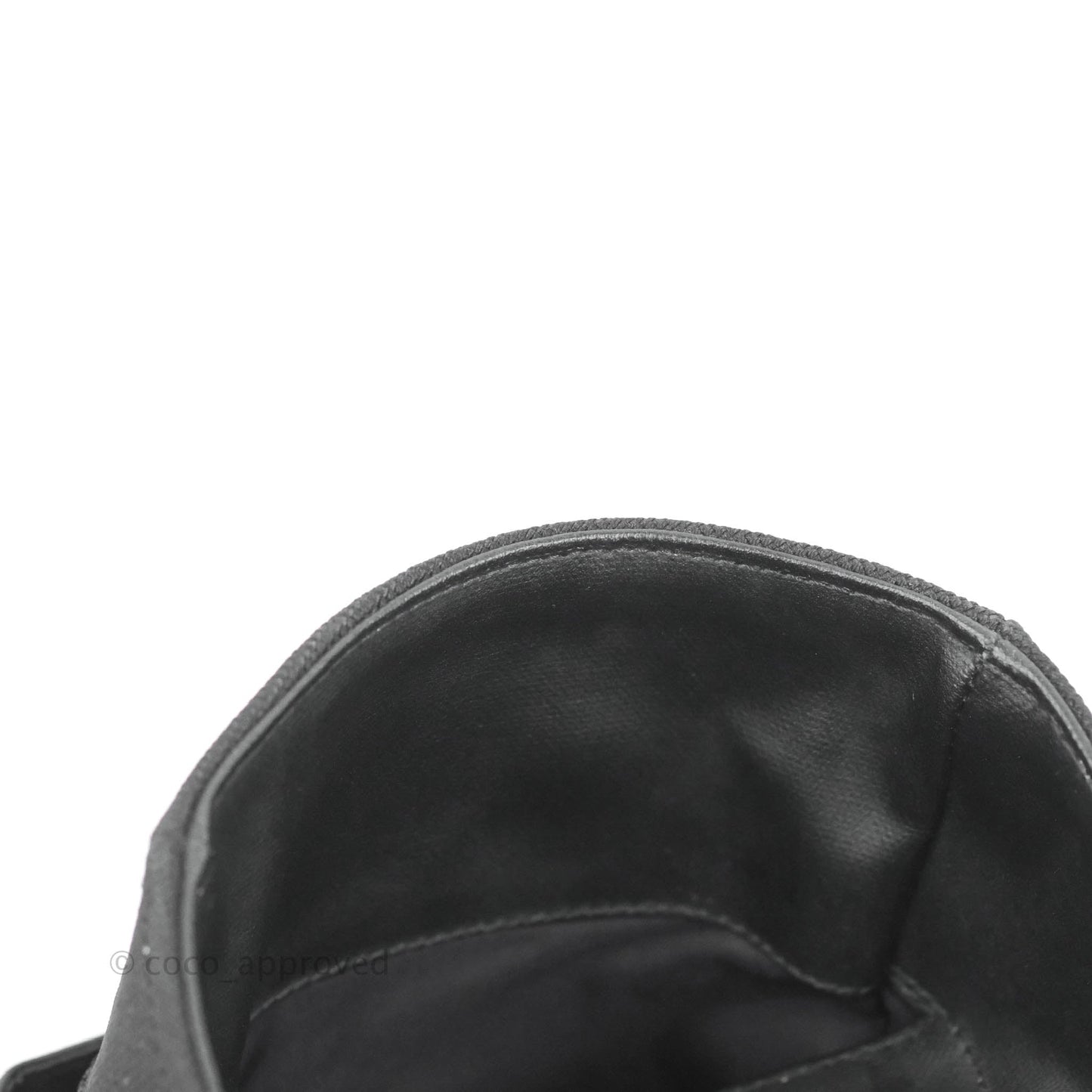 Chanel Quilted Large Paris Biarritz Tote Black Coated Canvas