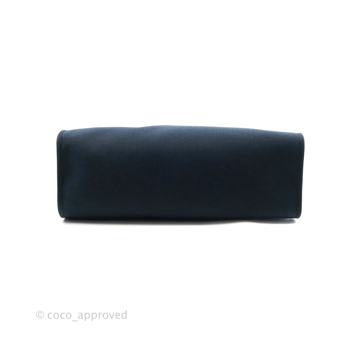 Hermès Herbag Zip 39 Navy Canvas Palladium Hardware