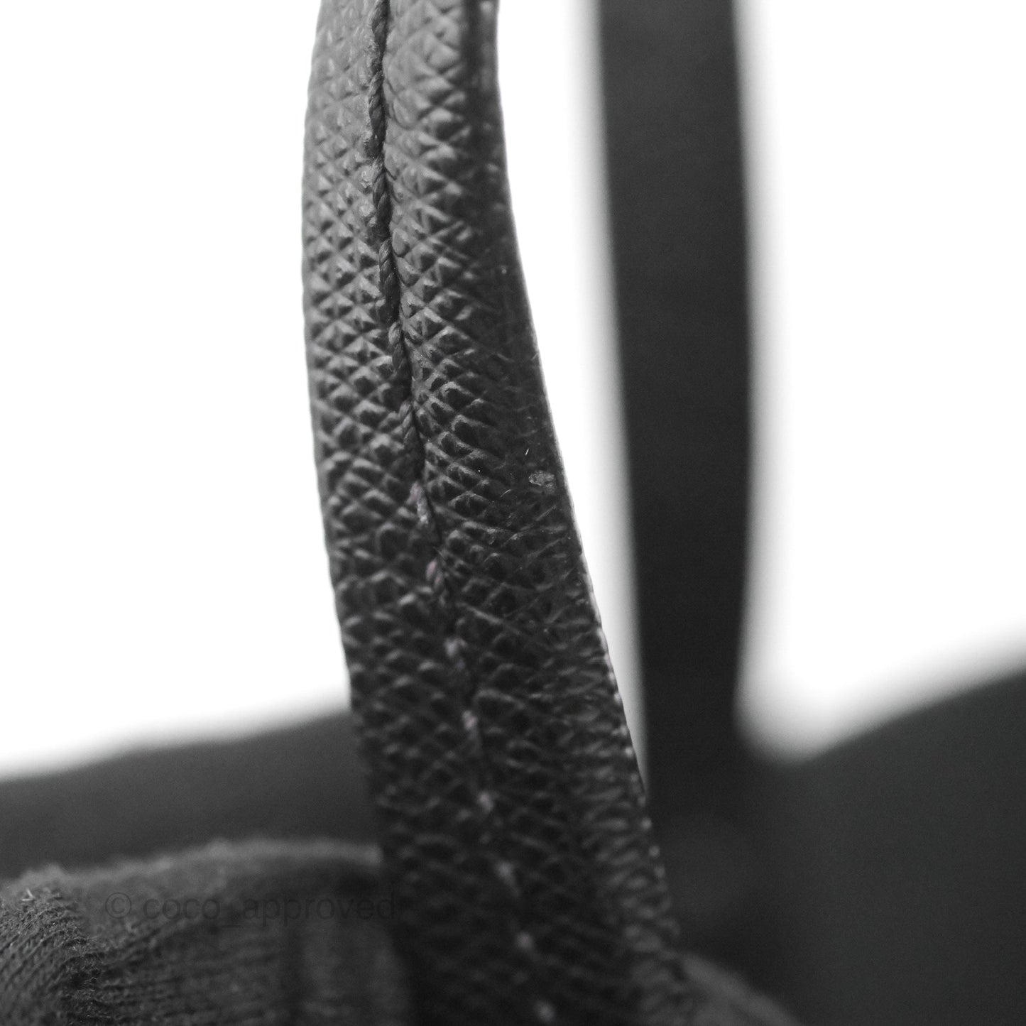 Celine Small Vertical Cabas Tote Black Grained Calfskin Silver Hardware