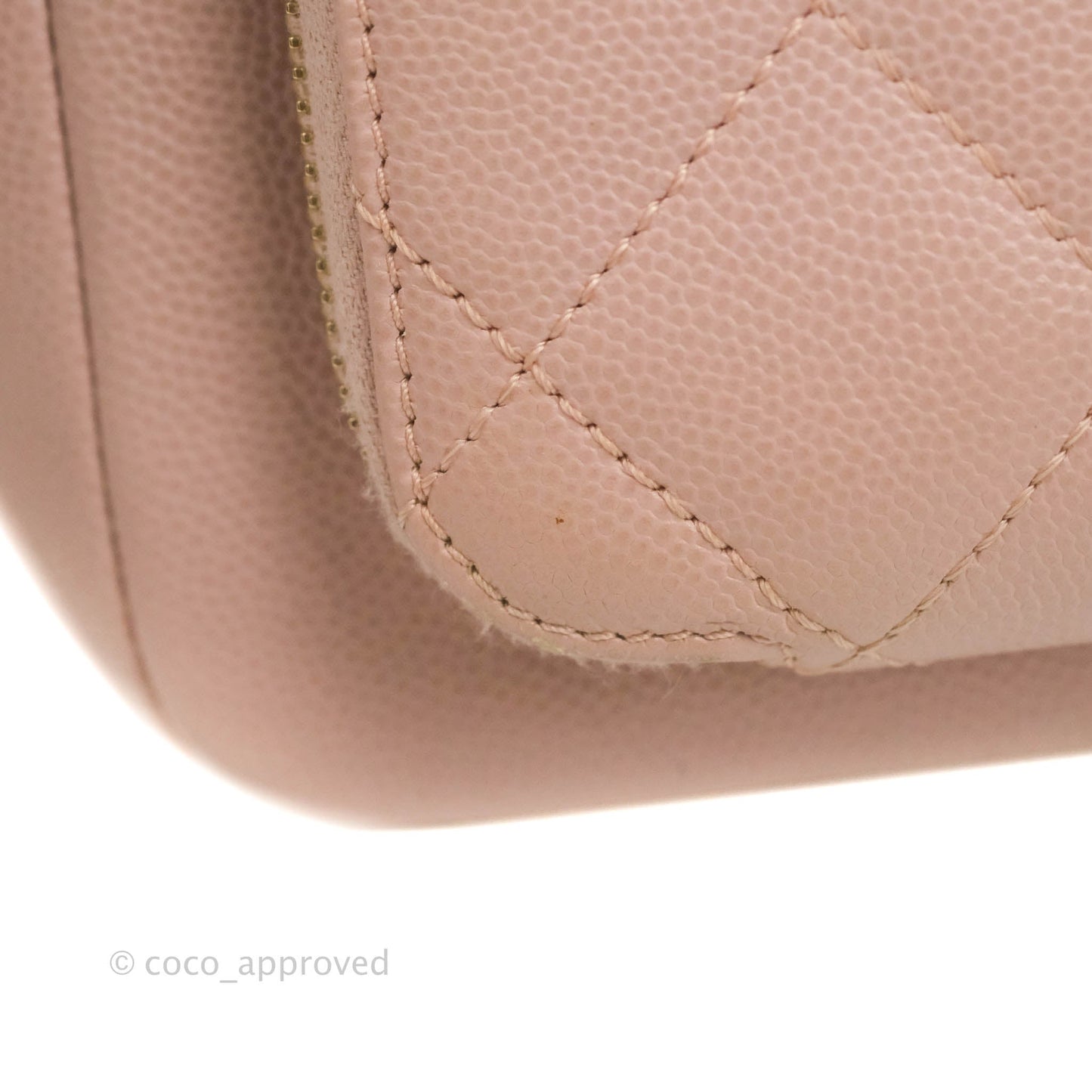 Chanel Quilted Medium Business Affinity Flap Pink Caviar Gold Hardware