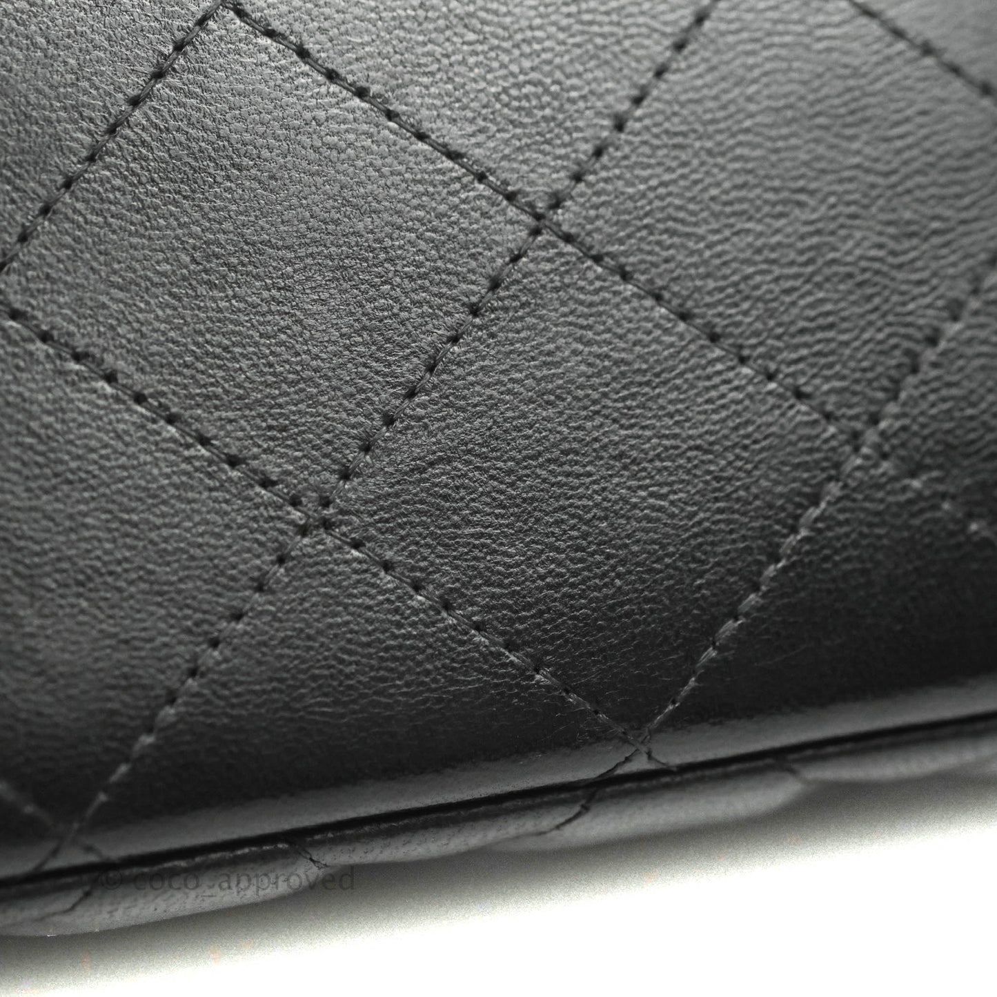 Chanel Jumbo Double Flap Black Lambskin Gold Hardware