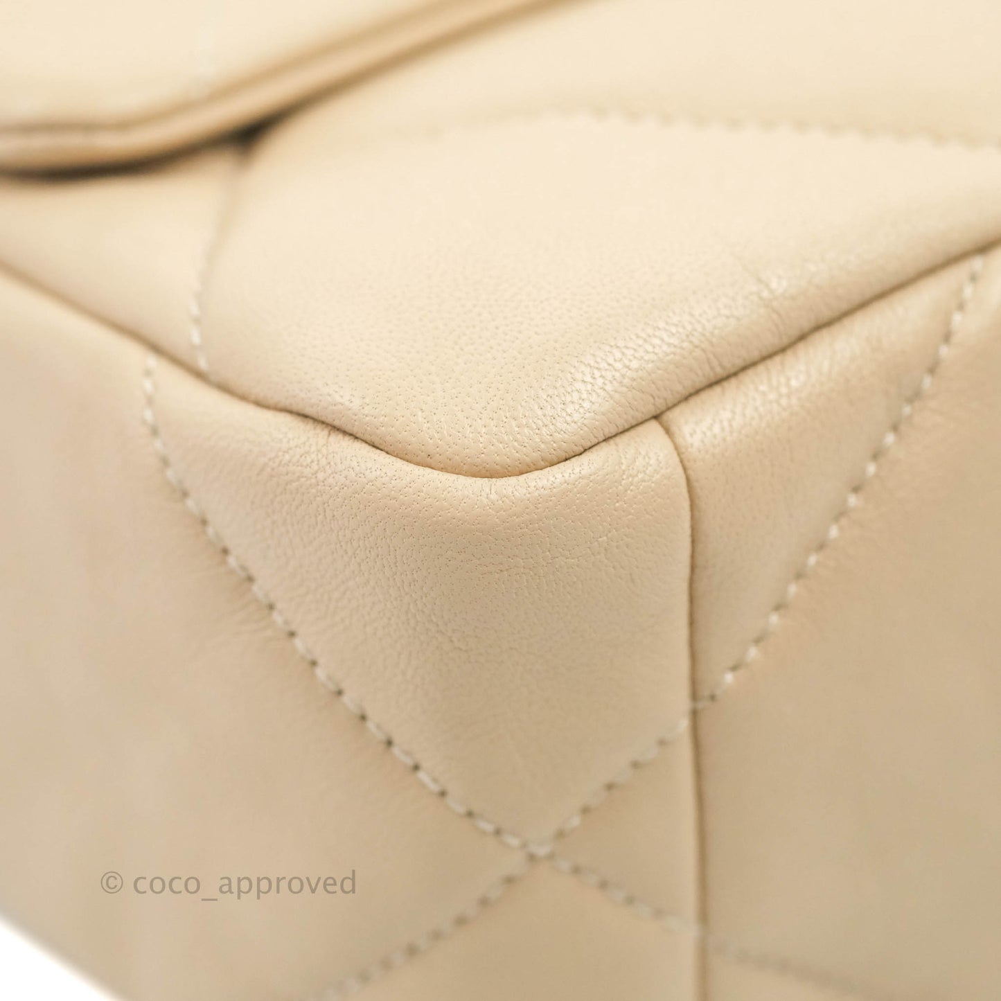 Chanel 19 Small Light Beige Mixed Hardware 20S