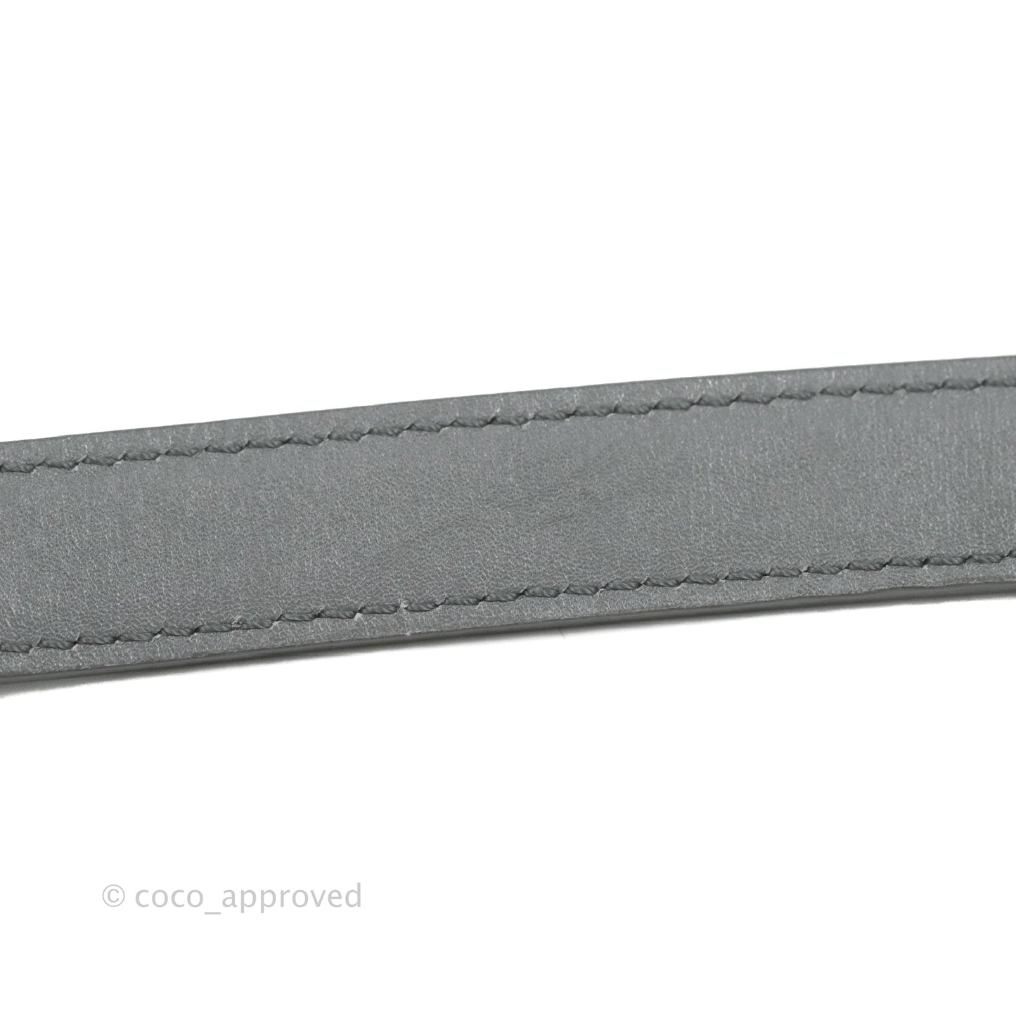 Celine Medium Classic Box Flap Grey Calfskin