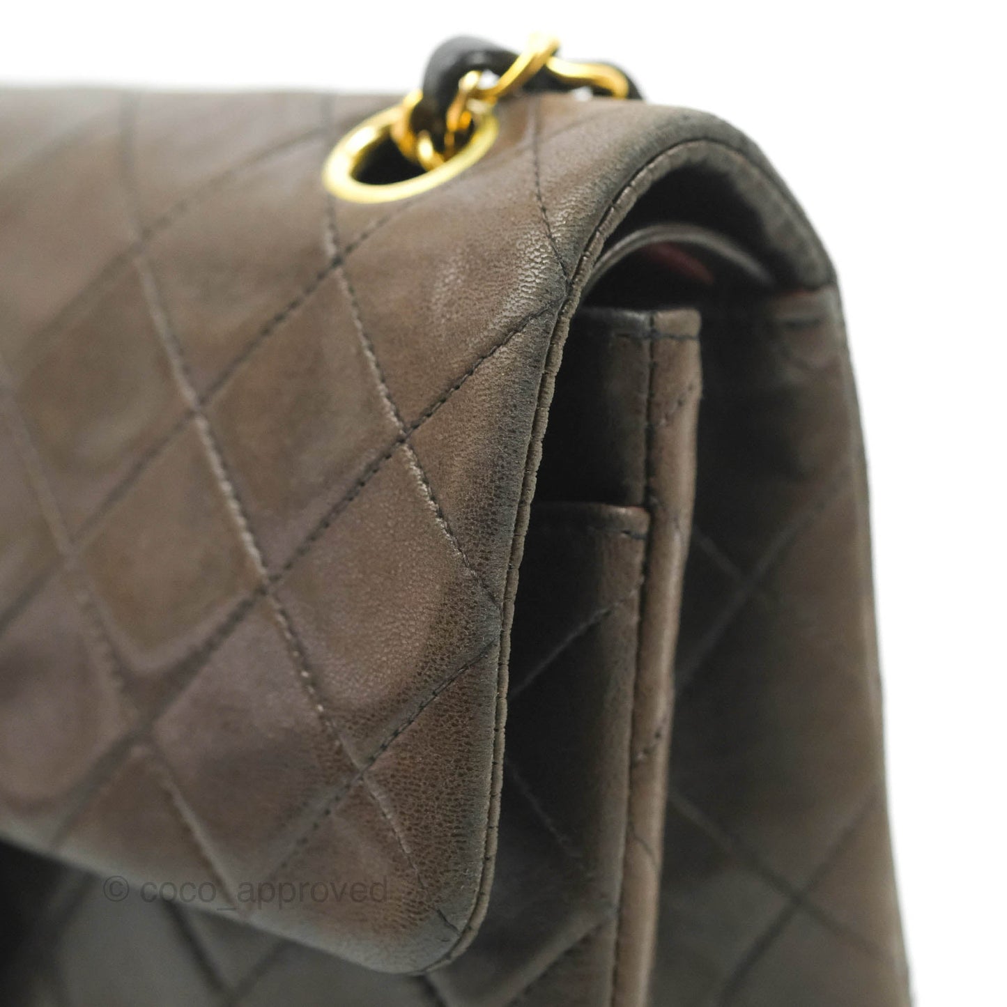 Chanel Classic Vintage Small Flap Black Lambskin 24K Gold Hardware
