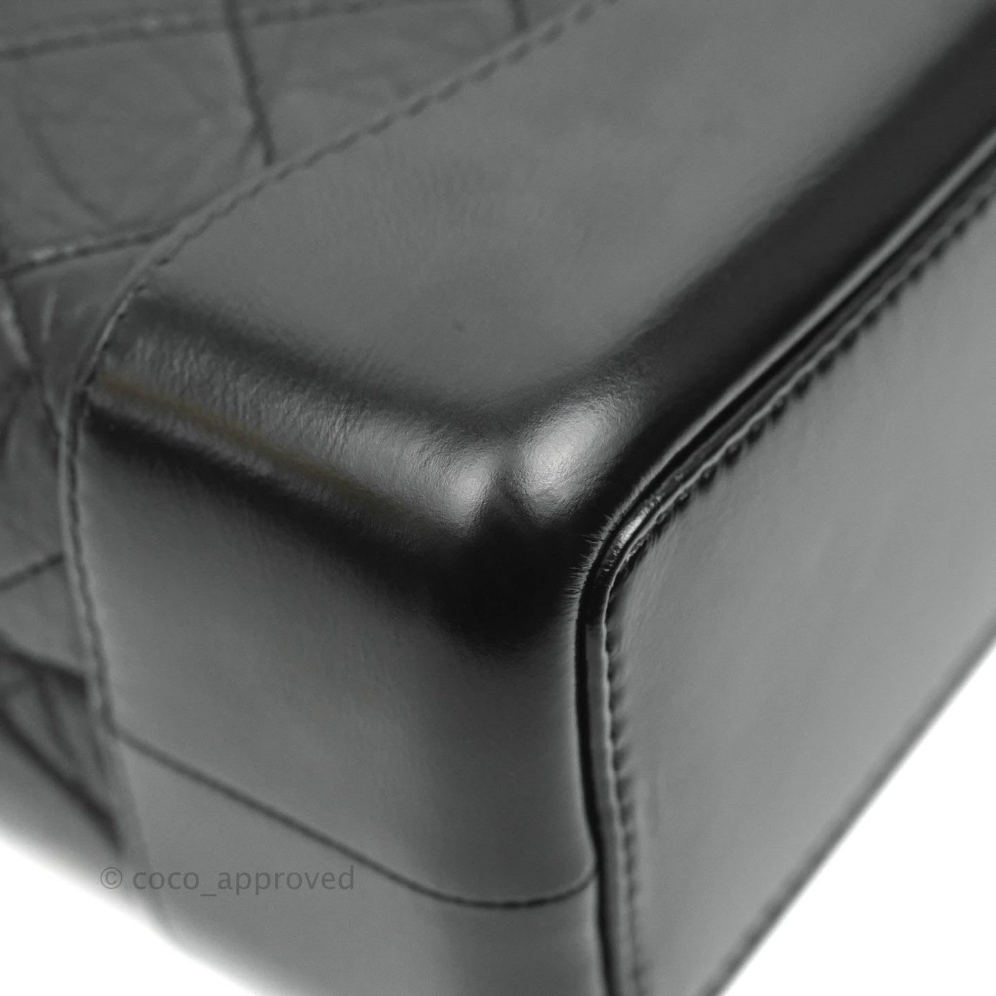 Chanel Small Gabrielle Backpack Black Aged Calfskin