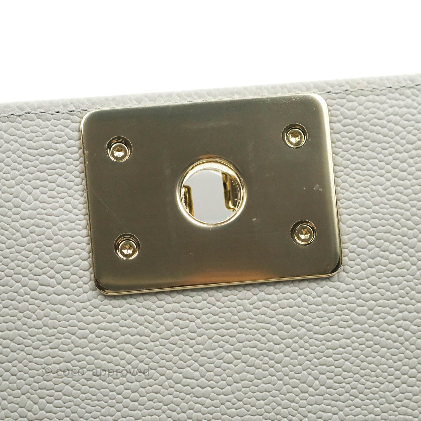 Chanel Small Boy Grey Caviar Gold Hardware