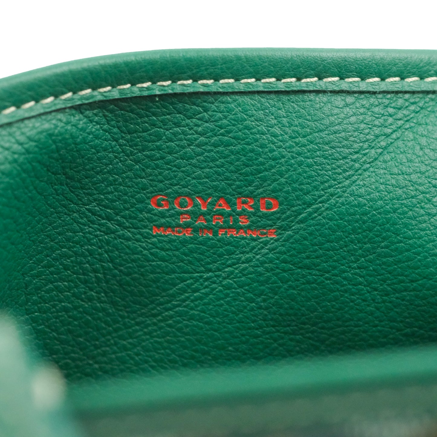 Goyard Anjou Mini Bag Goyardine Canvas Green