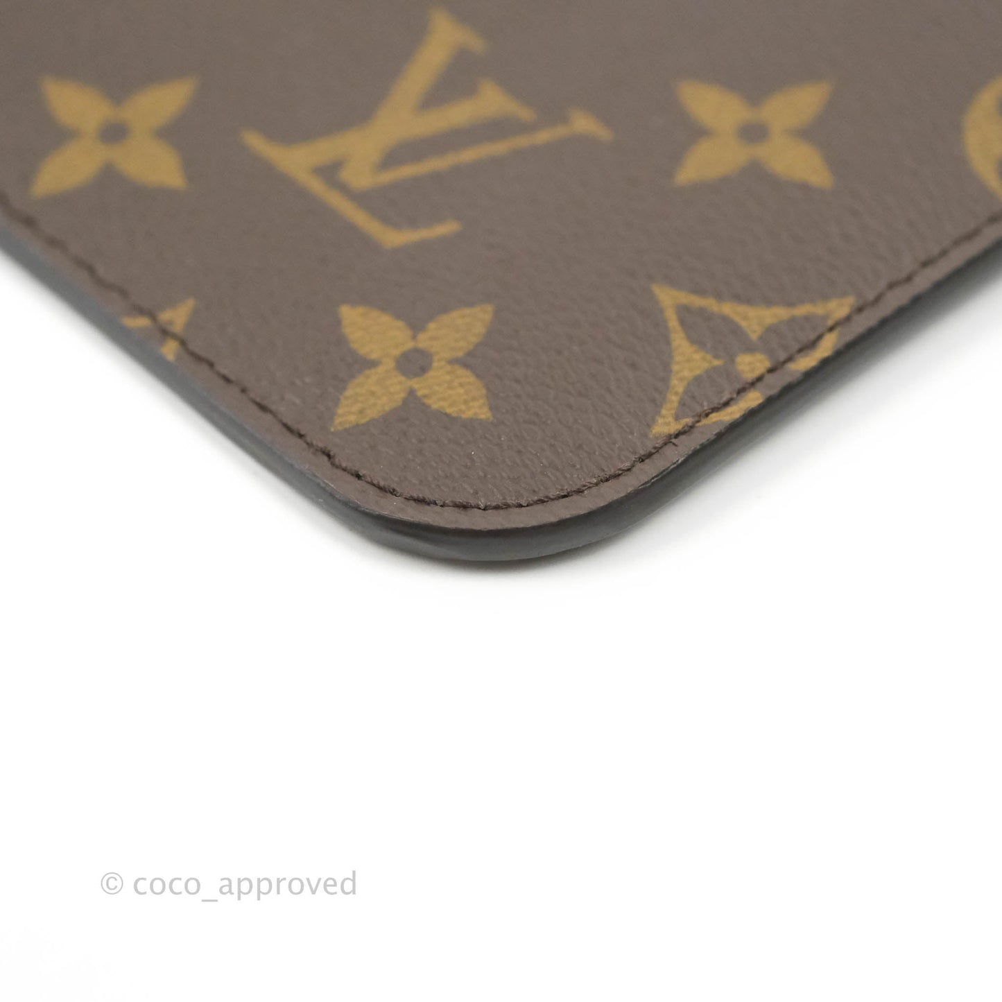 Louis Vuitton Neverfull Clutch Monogram Canvas