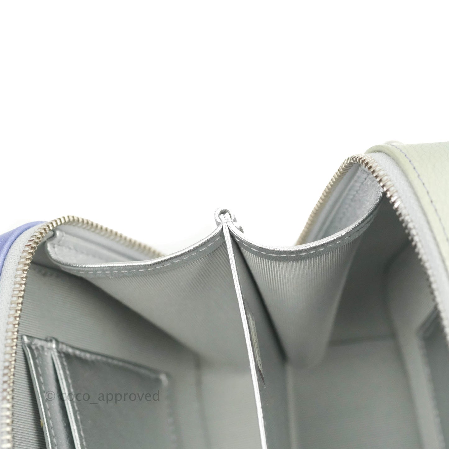 Chanel Quilted Camera Bag Metallic Rainbow Lambskin Rainbow Hardware