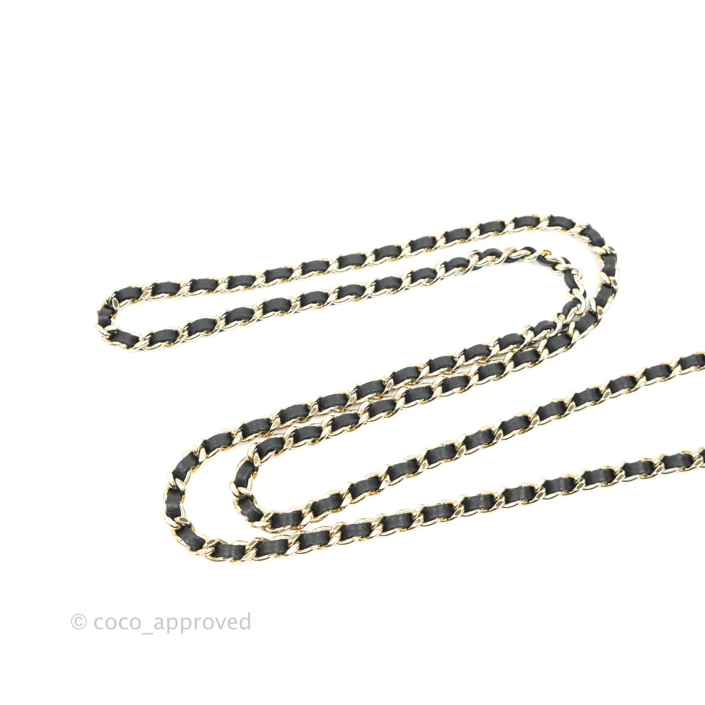 Chanel Mini Handle Clutch With Chain Black Lambskin Gold Hardware 22P