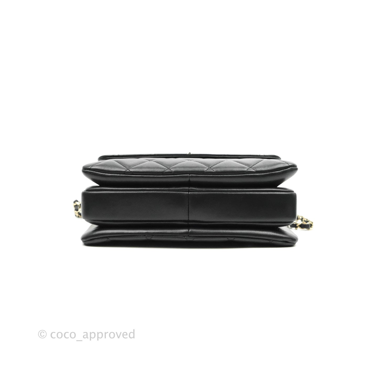 Chanel Trendy CC Small Black Lambskin Gold Hardware