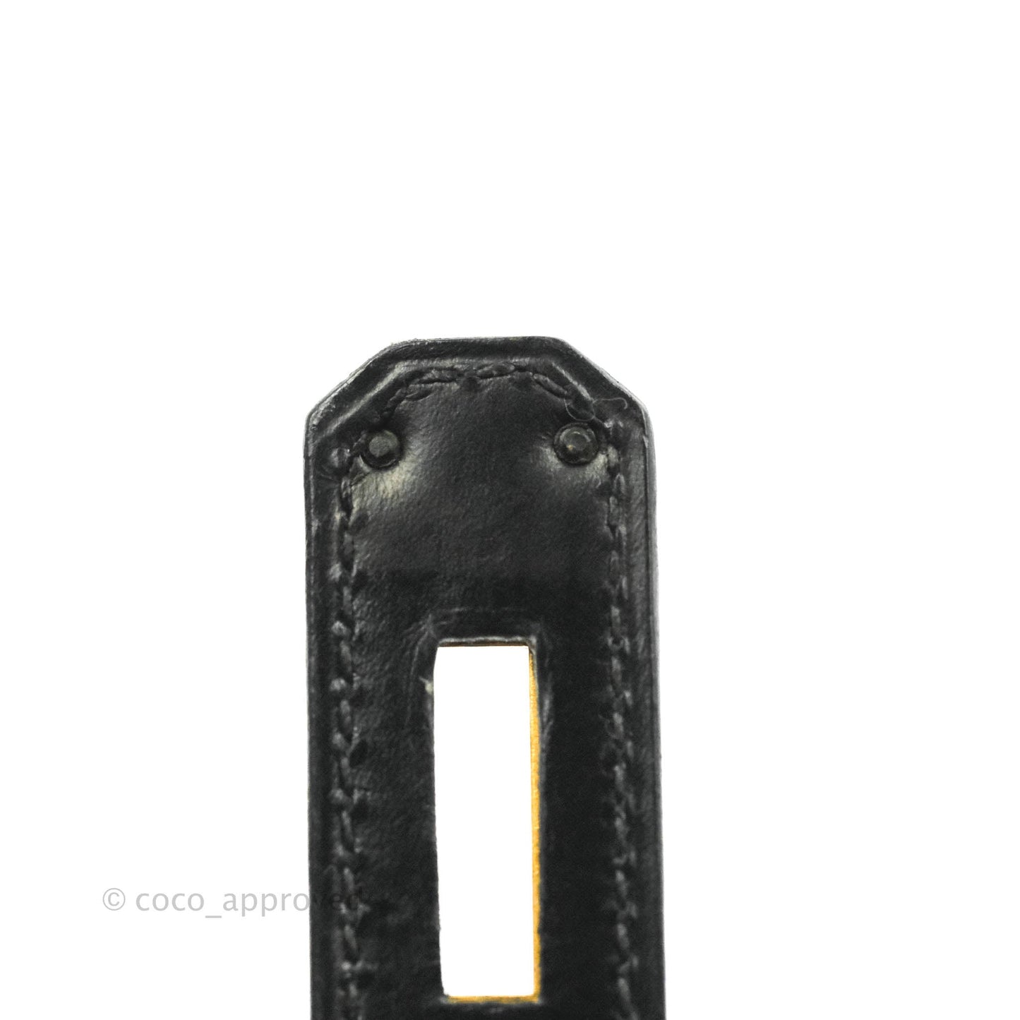 Hermès Kelly 28 Vintage Sellier Black Box Leather Gold Hardware