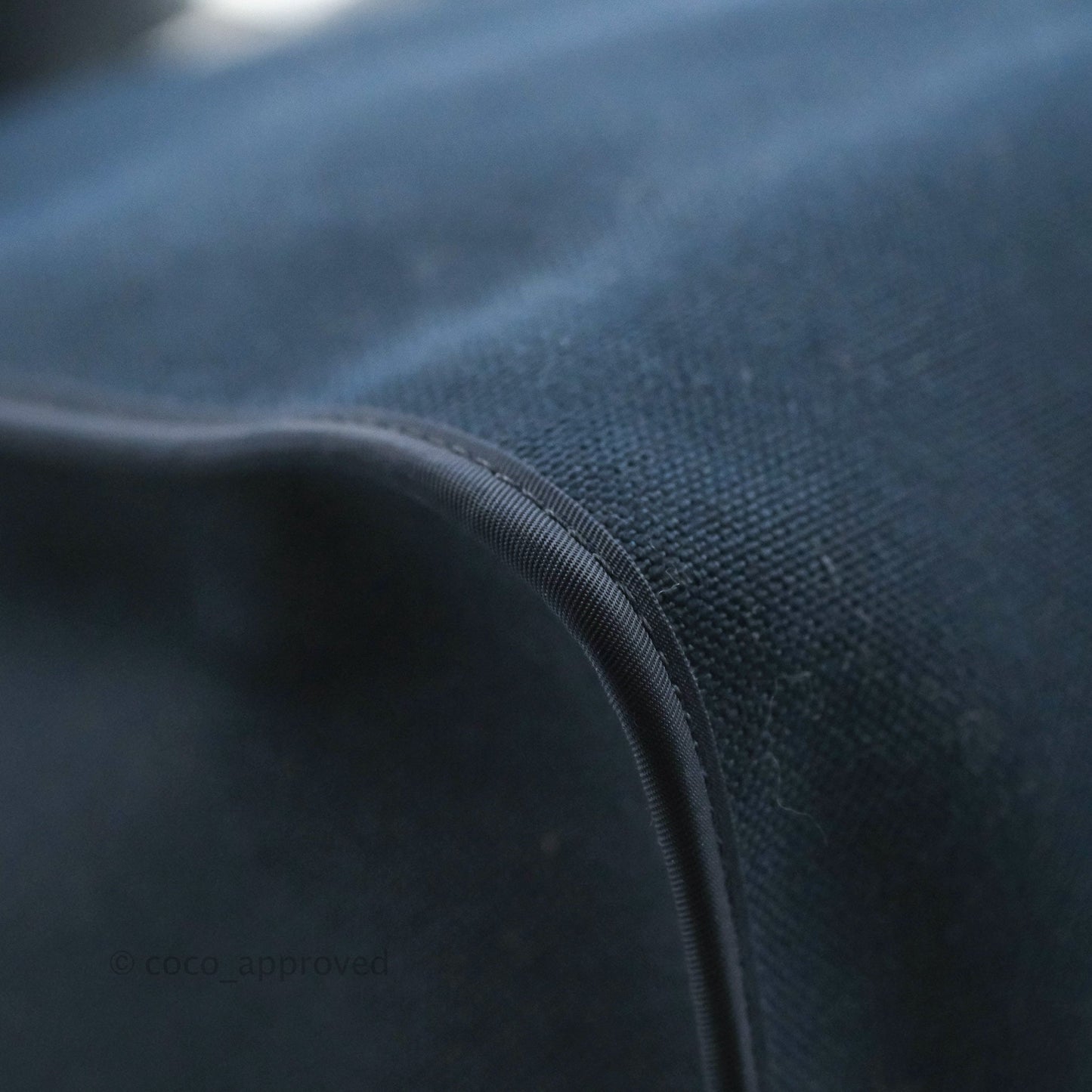 Hermès Herbag Zip 39 Navy Canvas Palladium Hardware