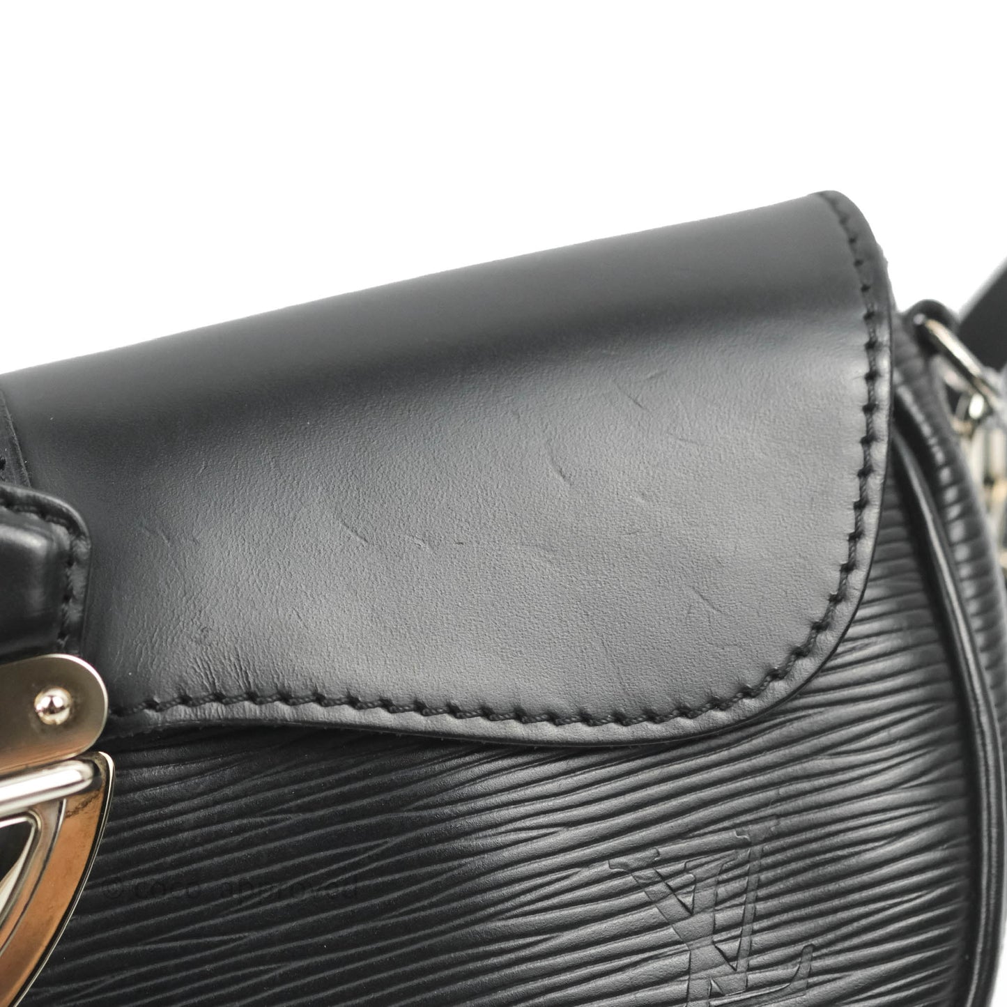 Louis Vuitton Montaigne Clutch Black Epi