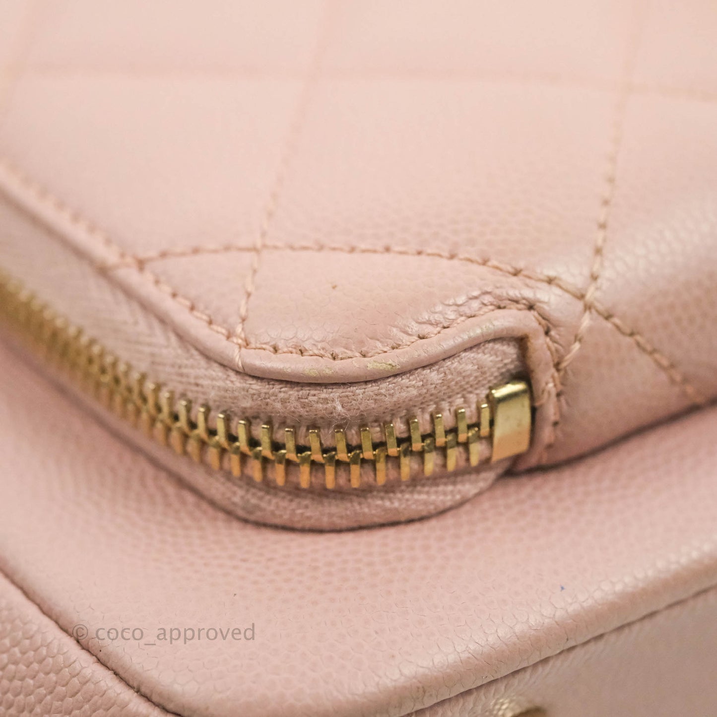 Chanel Quilted Medium Business Affinity Flap Pink Caviar Gold Hardware