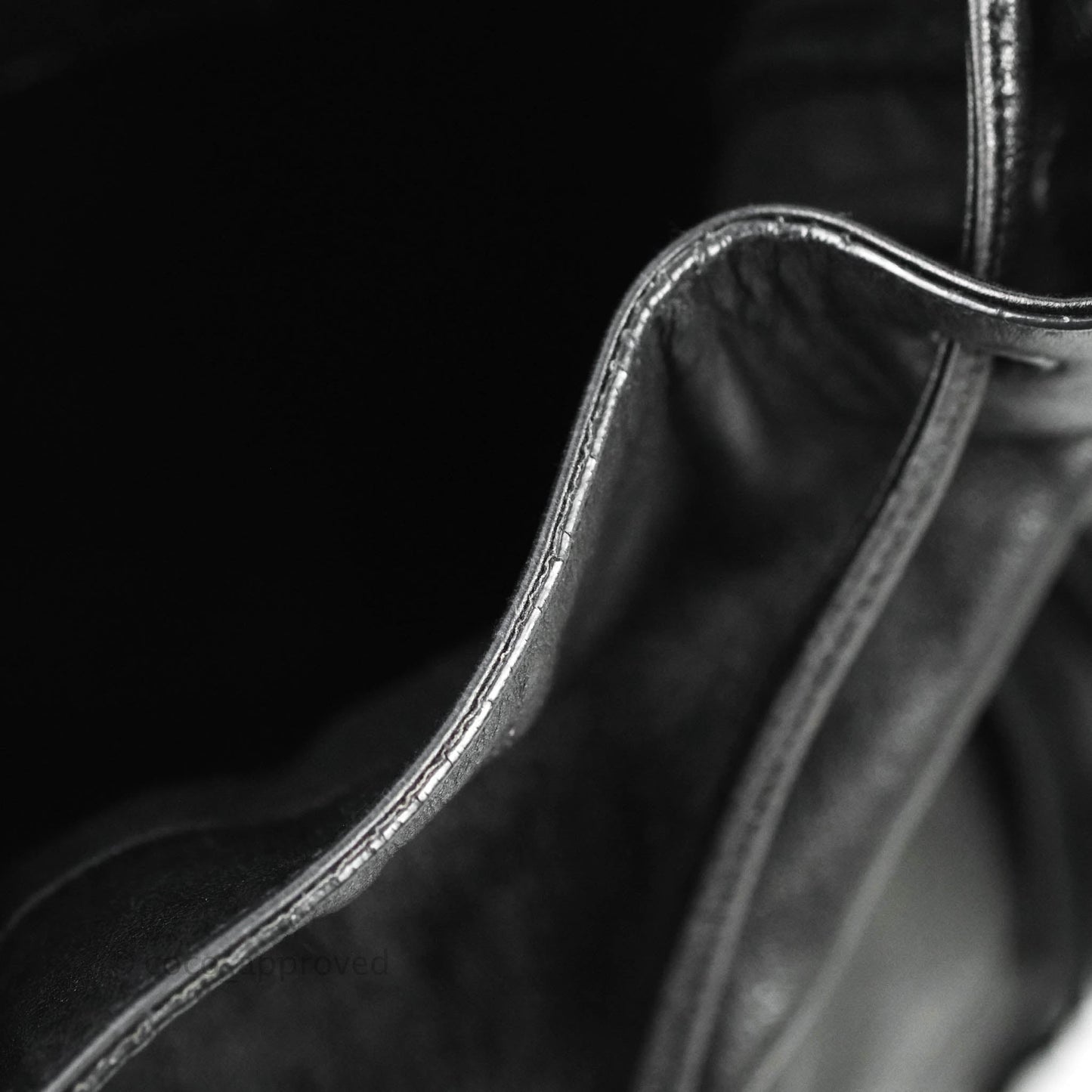 Saint Laurent Festival Fringe Backpack Black Calfskin