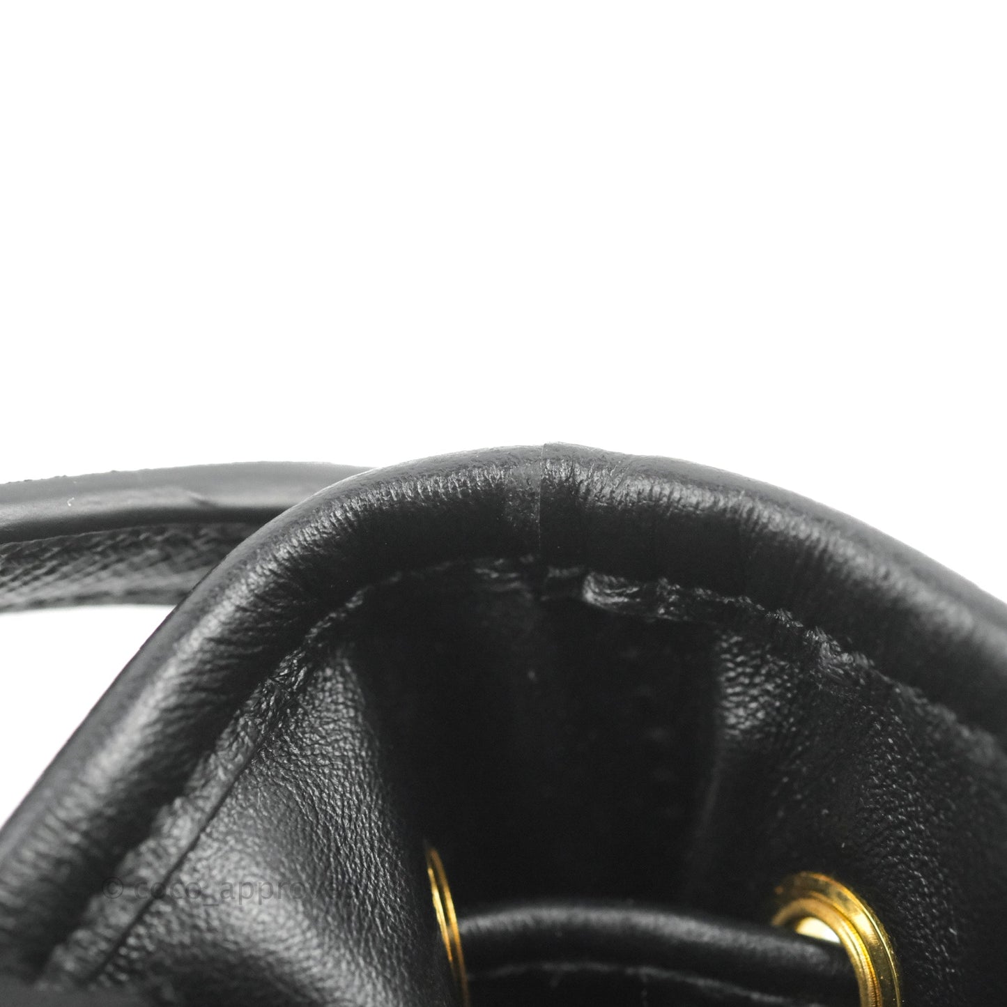 Prada Duet Bucket Bag Black Leather