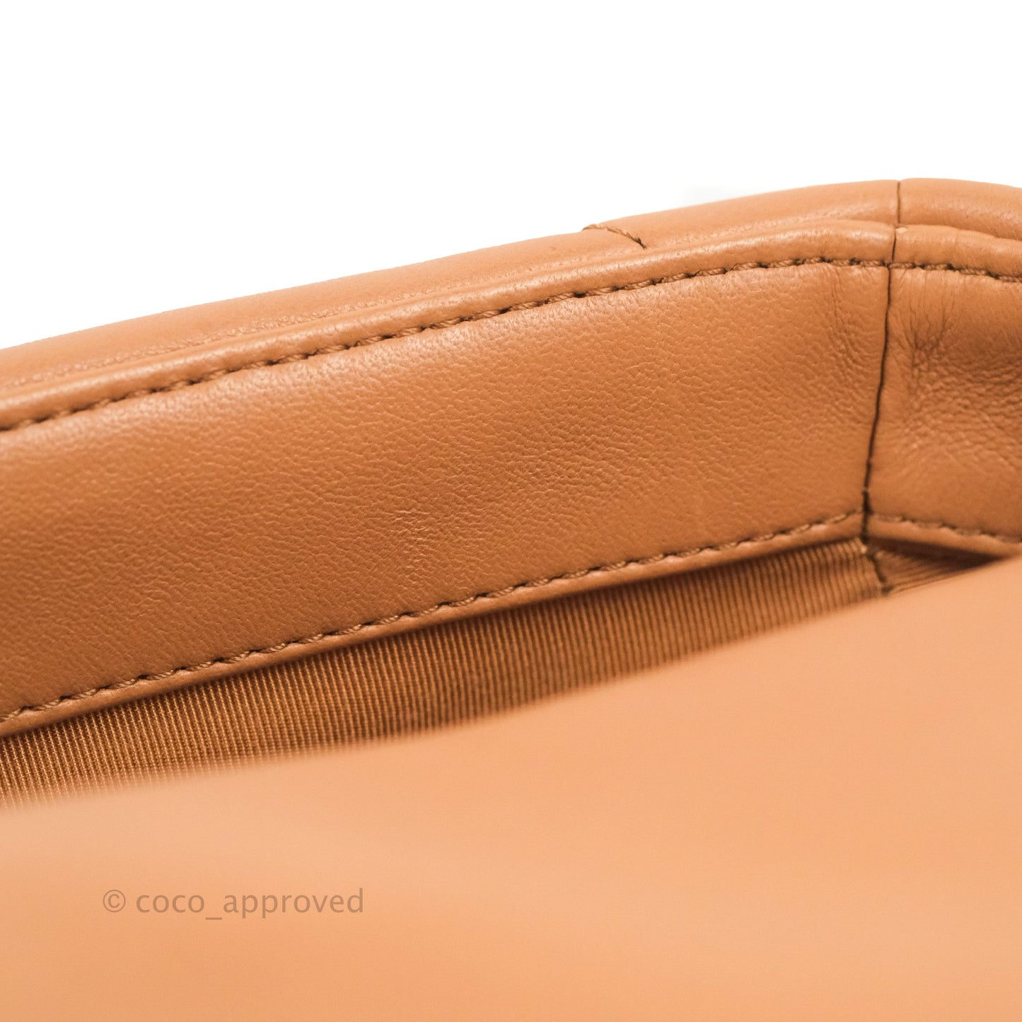 Chanel 19 Small Caramel Dark Beige Lambskin Mixed Hardware 21K